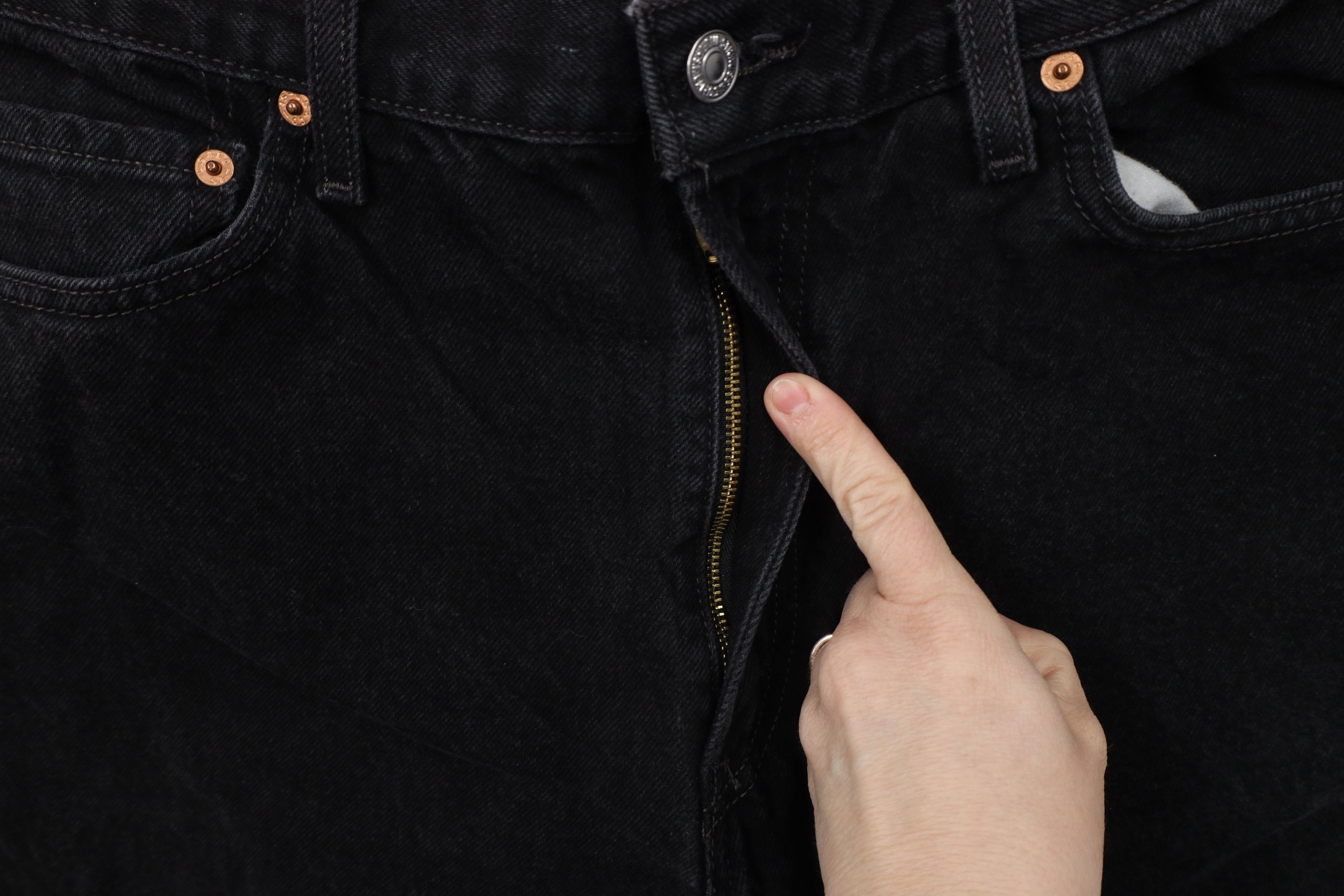Levi's × Vintage Vintage Y2K Levis 505 Regular Fit Denim Jeans Black Cotton Size US 34 / EU 50 - 5 Thumbnail