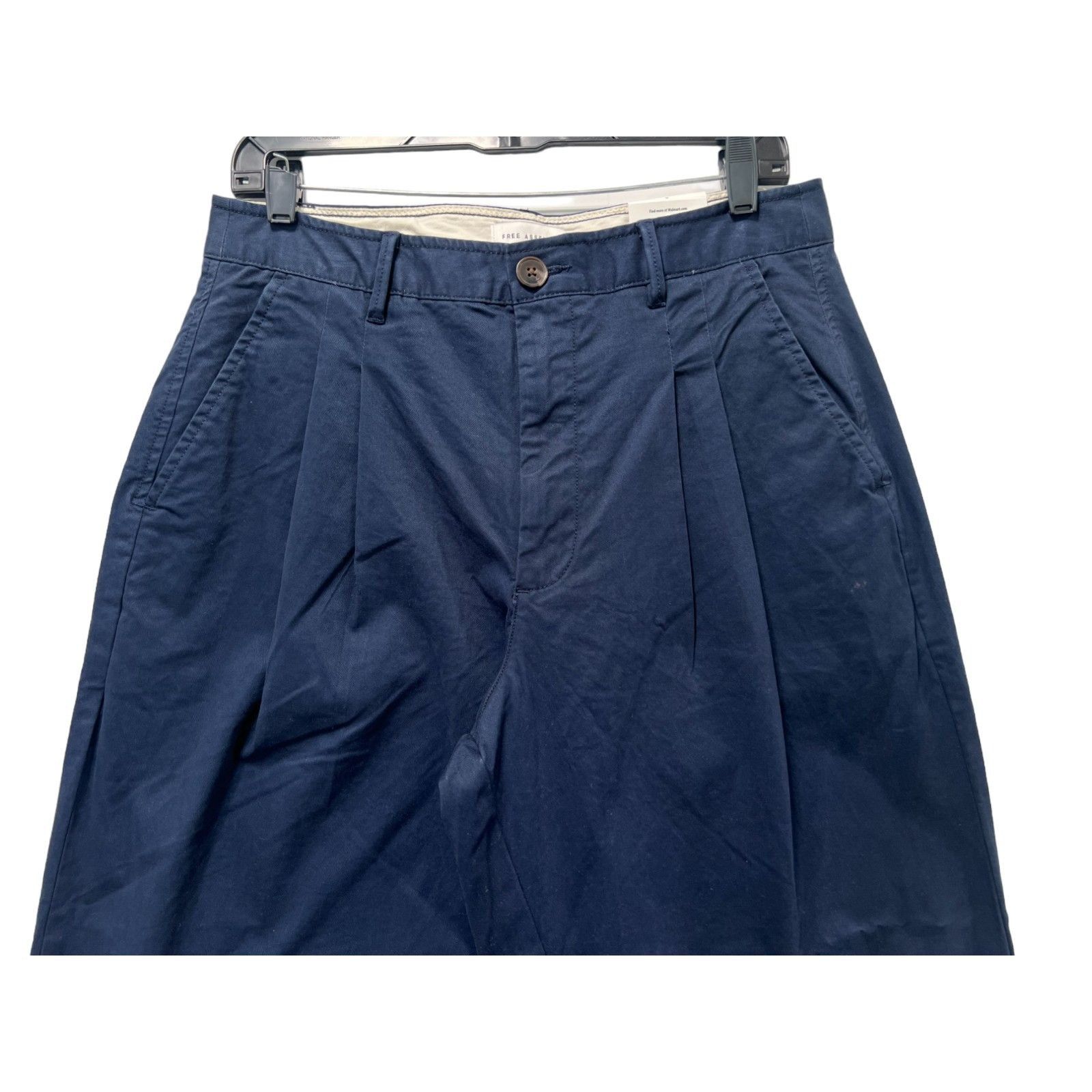 Other Free Assembly - Women's Wide Leg Chino Pants - Blue - 8 Size 30" / US 8 / IT 44 - 16 Thumbnail