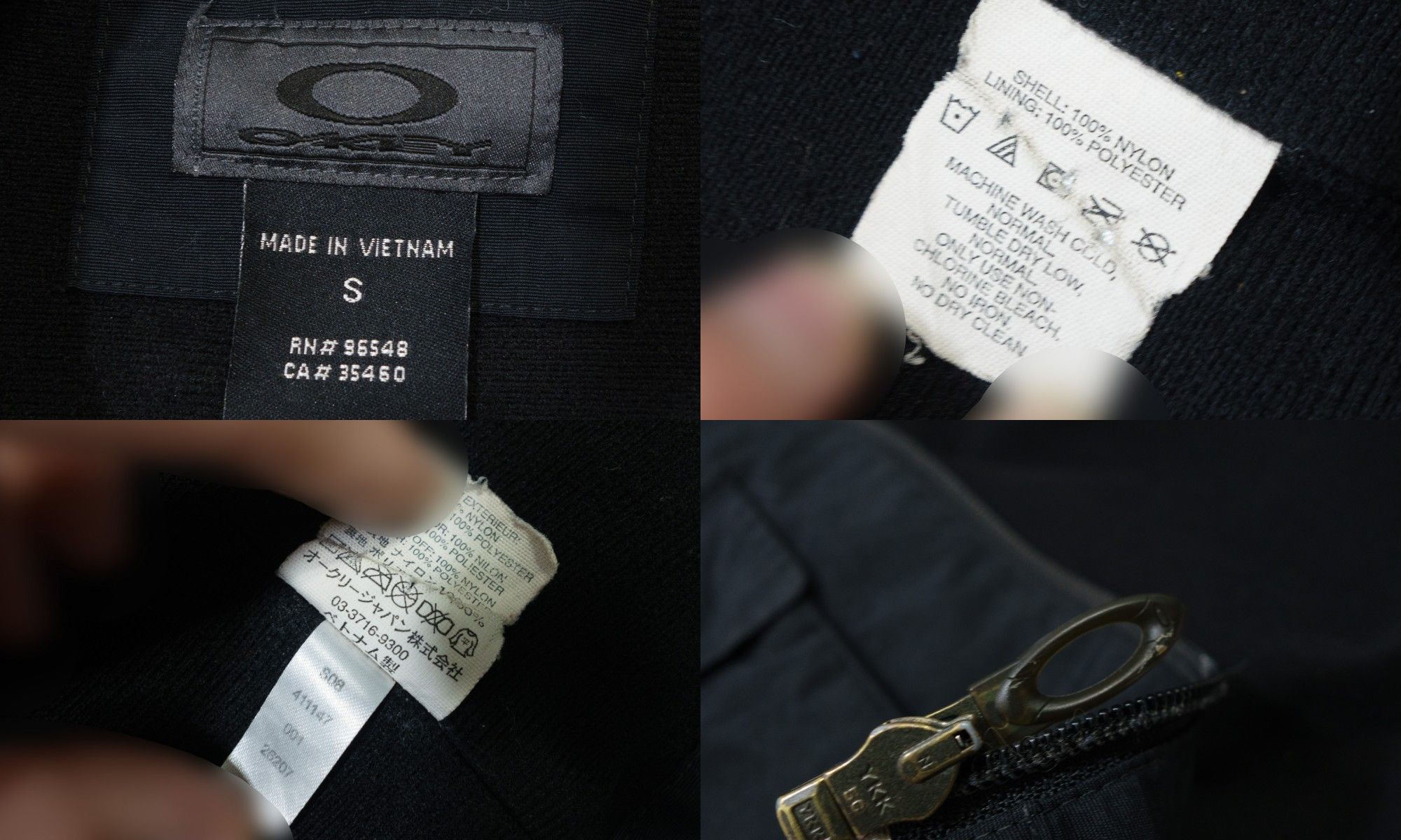 Oakley Nylon Techwear Pocket Logo Jacket Y2K Size US S / EU 44-46 / 1 - 9 Thumbnail
