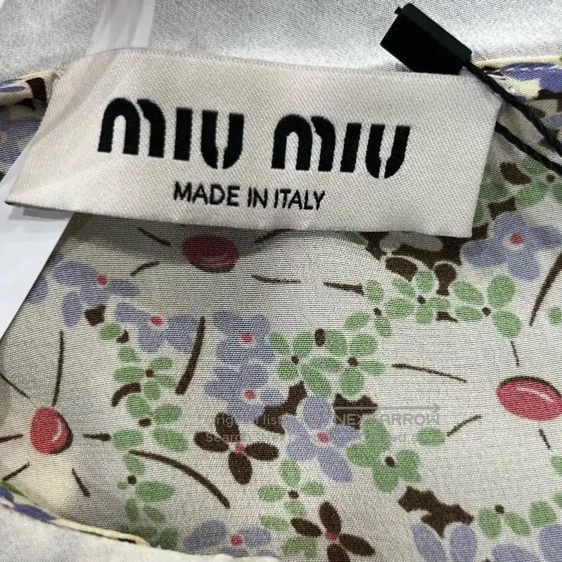 Miu Miu Miu Miu Green Cotton Short Sleeve T-Shirt . Size L / US 10 / IT 46 - 5 Thumbnail