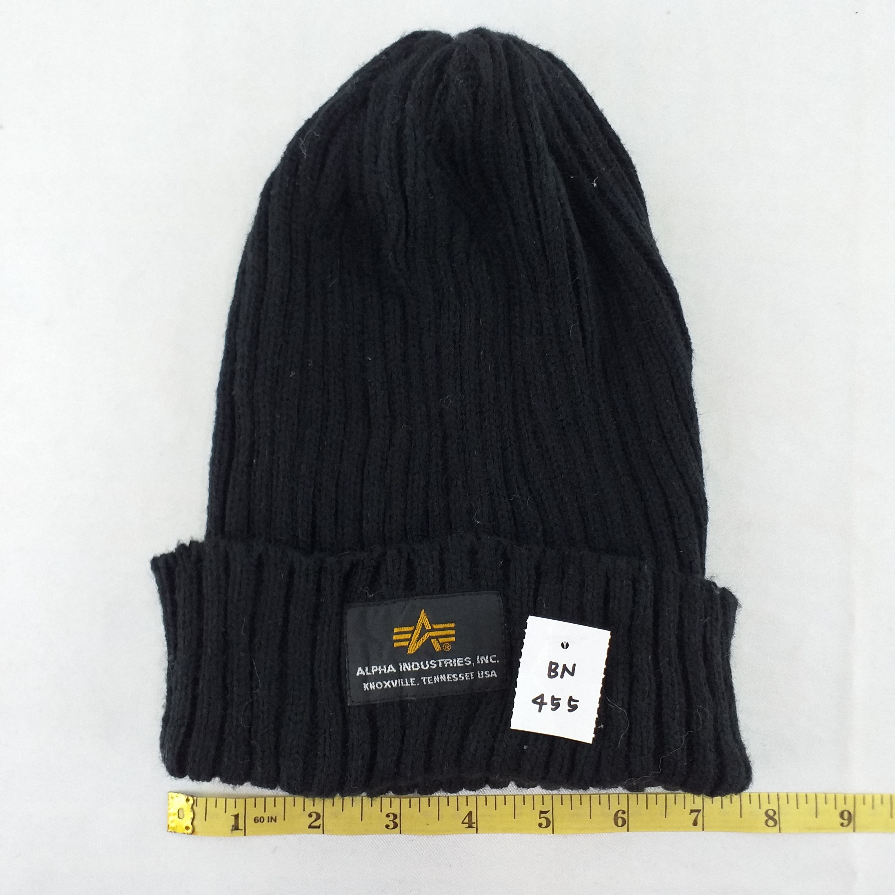 Alpha Industries Alpha Industries Plain Snow Cap Hat Beanie -BN455 Size ONE SIZE - 4 Thumbnail