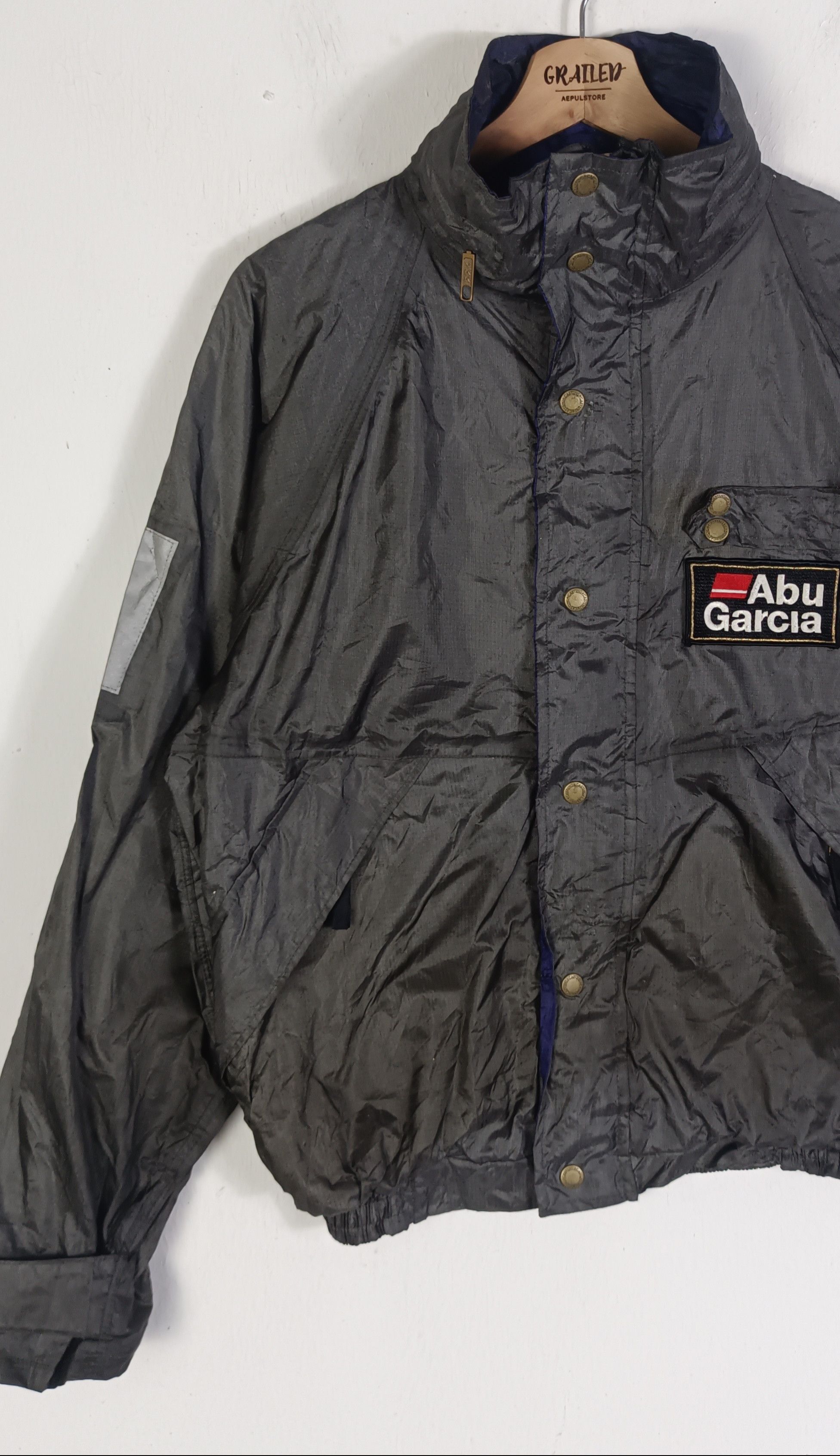 DAIWA Vintage Abu Garcia Casting Bomber Jacket Size US M / EU 48-50 / 2 - 4 Thumbnail