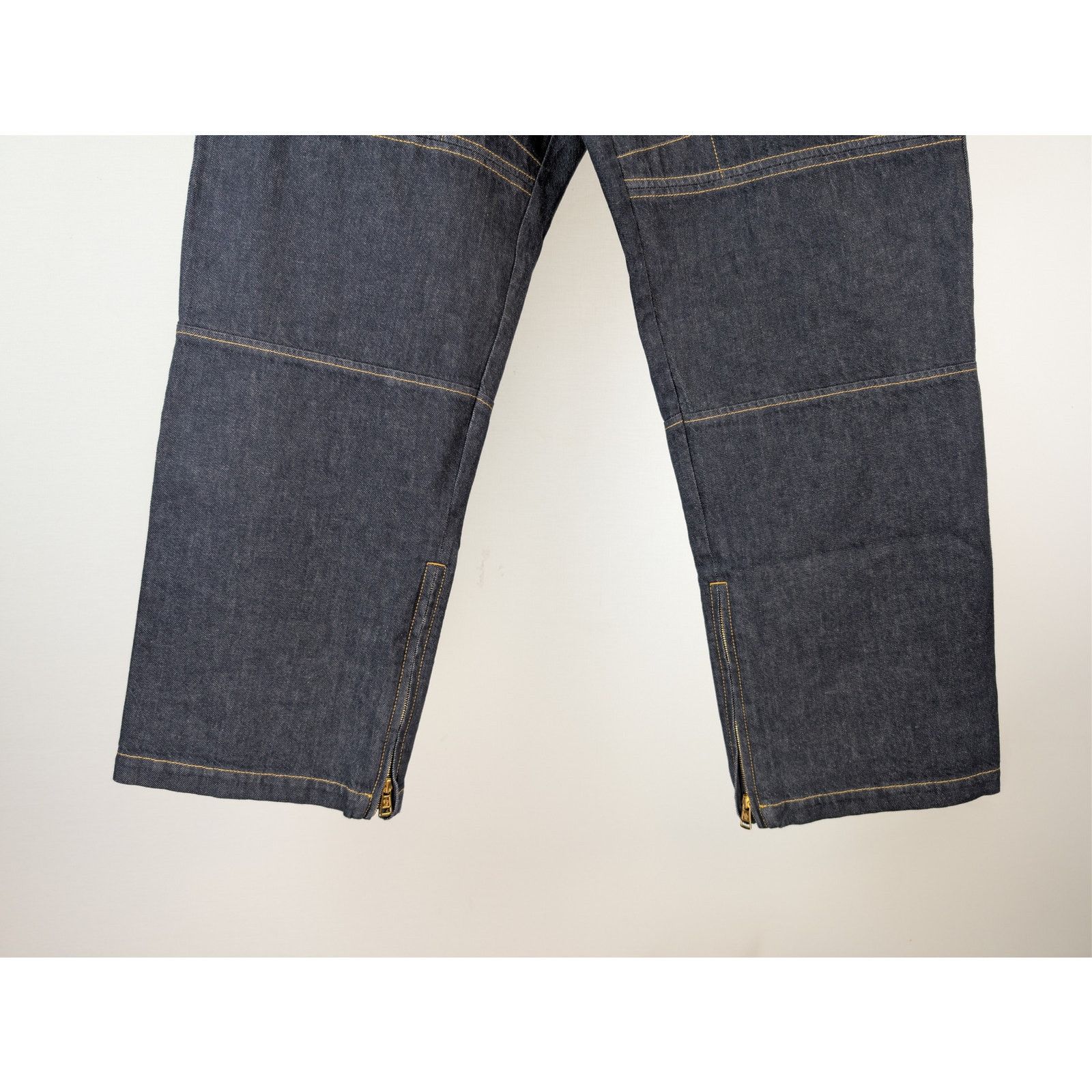 Moncler o1rshd1 Nigo Paneled Denim Pants in Blue Size US 36 / EU 52 - 4 Thumbnail