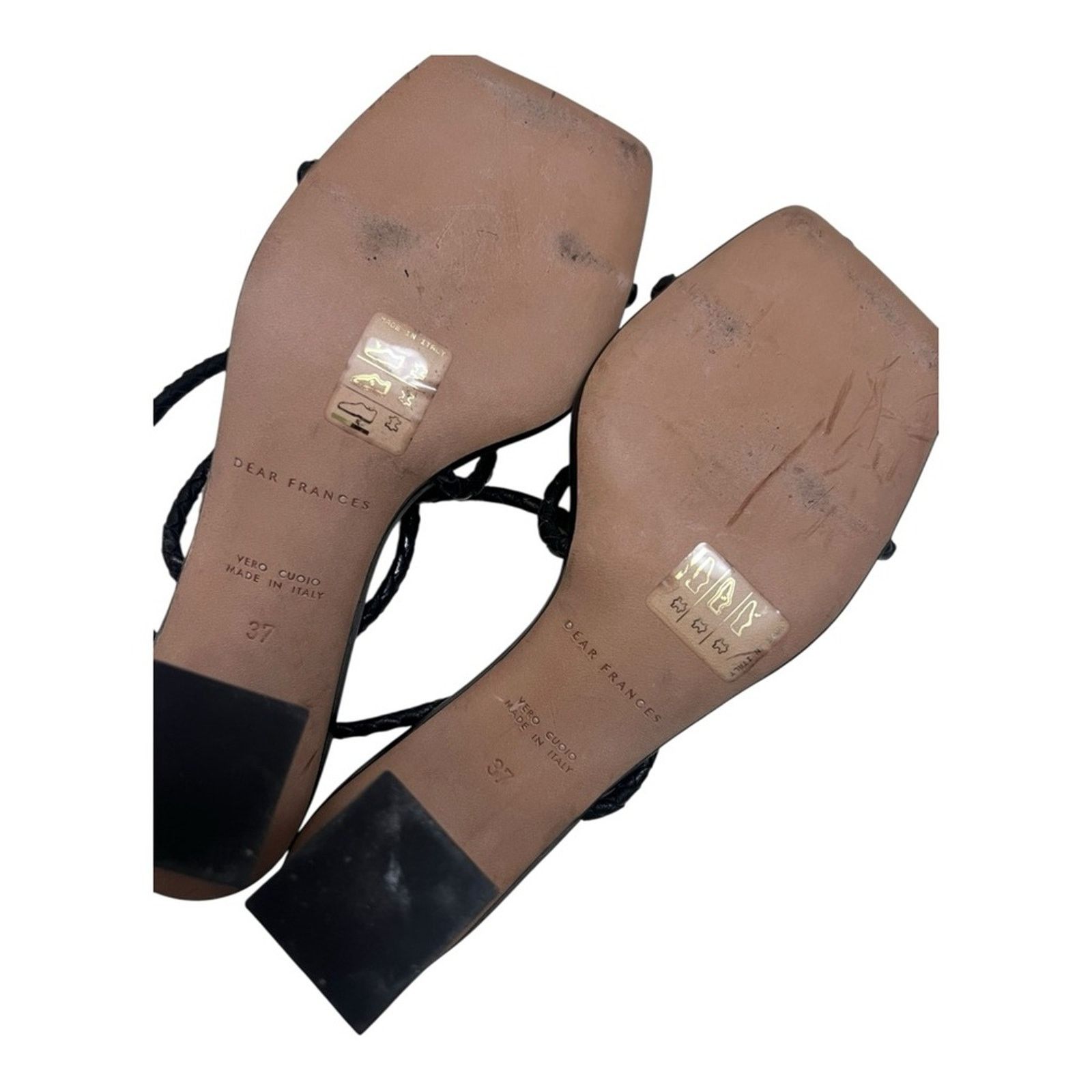 Dear Frances Dear Frances Rohe 70 Black Strappy Heels Size 7 Size US 7 / IT 37 - 5 Thumbnail