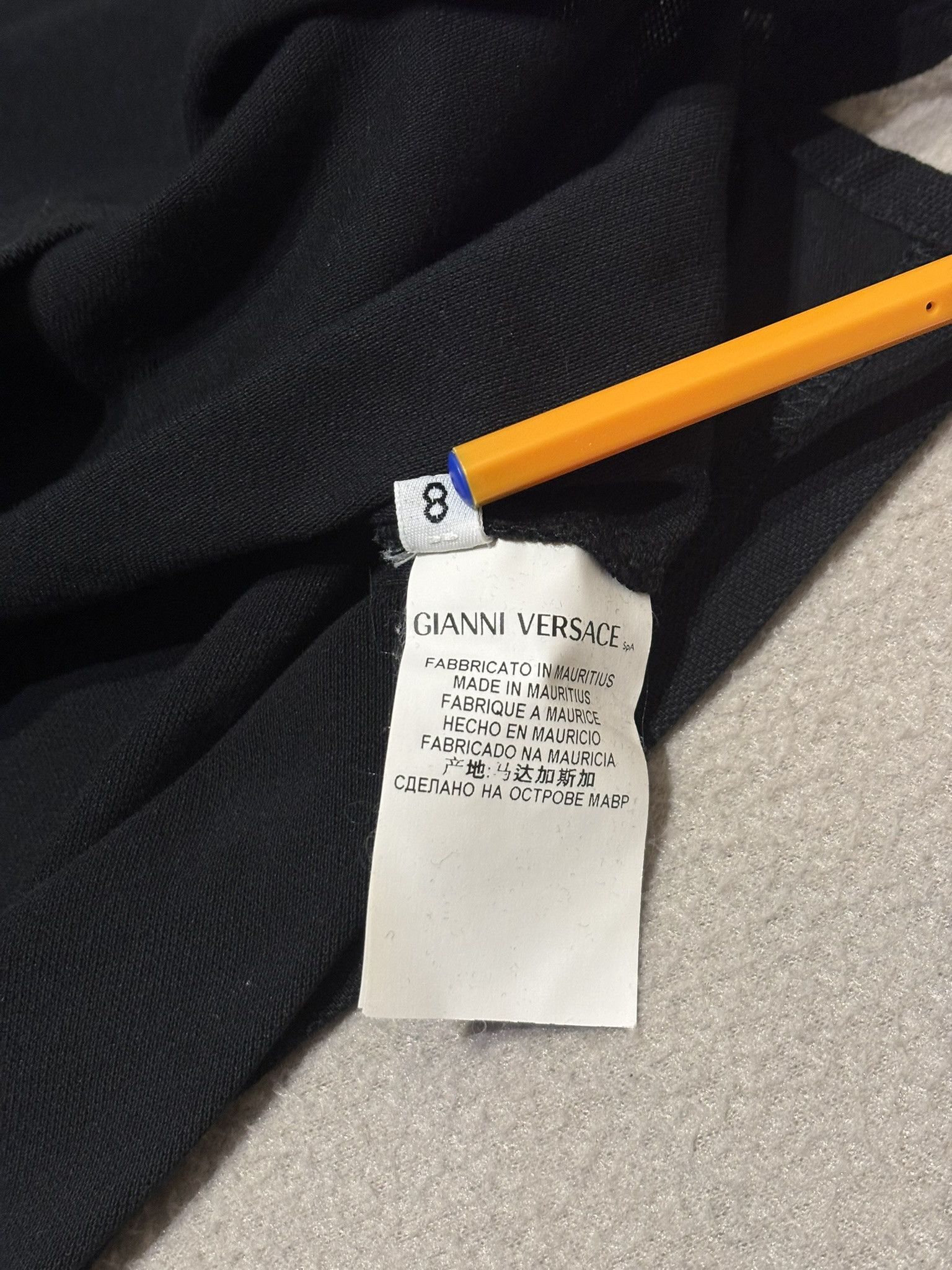 Versace Versace Collection Black Polo Dress Size 42 Size M / US 6-8 / IT 42-44 - 14 Thumbnail
