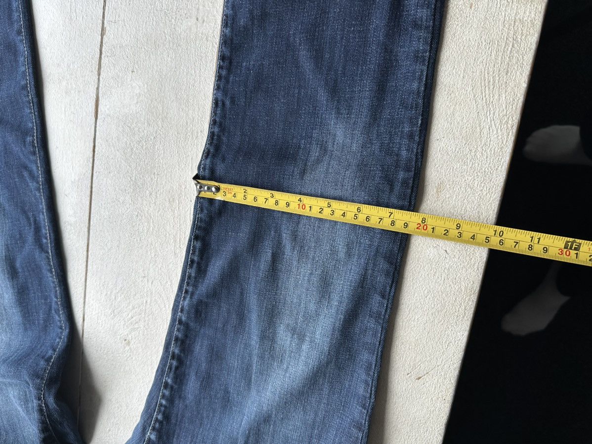 Armani 🚨Gothic Armani Regular Slim relax Flared Jeans Womens Size 32" / US 10 / IT 46 - 11 Thumbnail