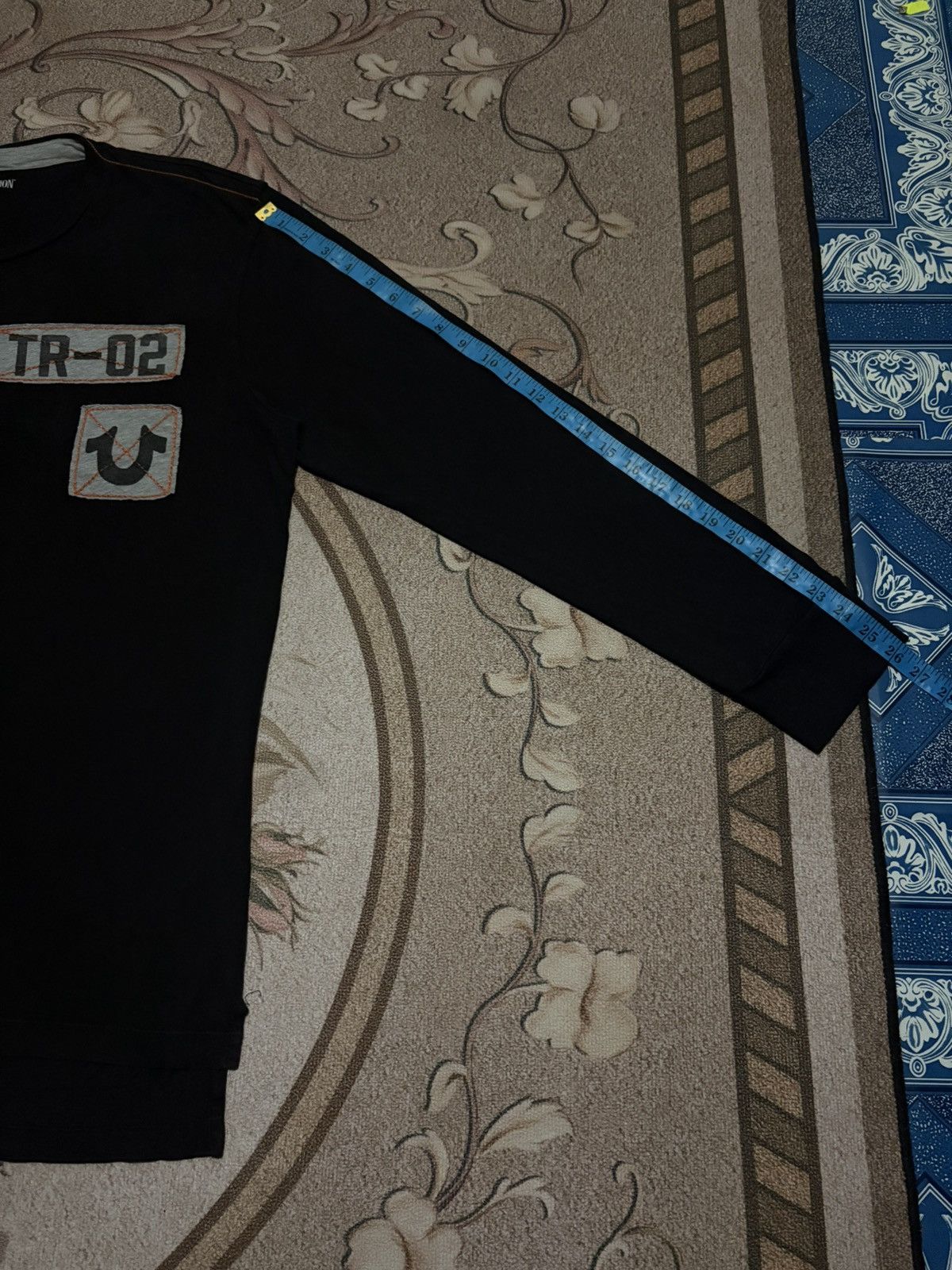 Designer × True Religion TRUE RELIGION Rare Design Style Long Sleeve T-Shirt Size US L / EU 52-54 / 3 - 8 Thumbnail