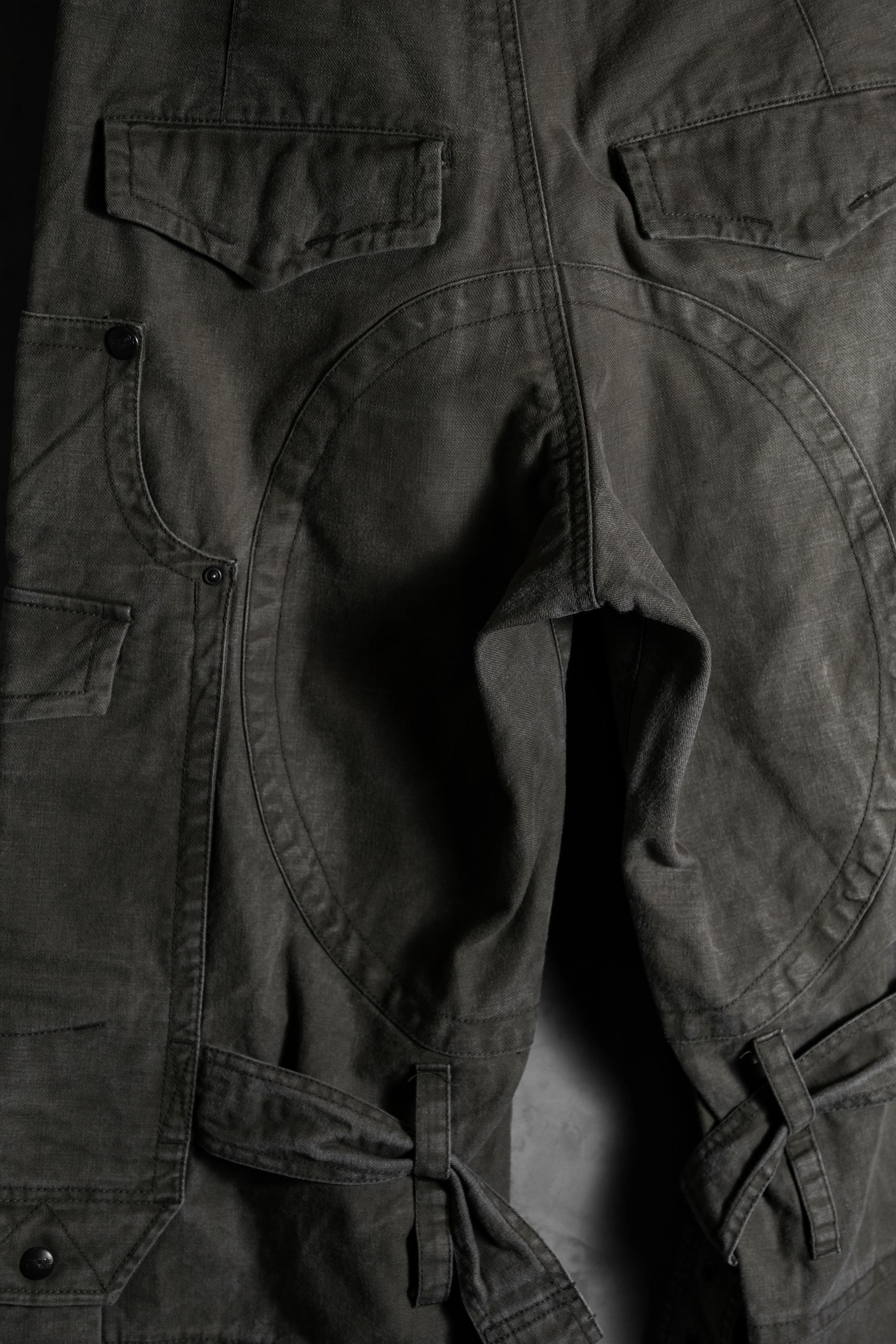 Japanese Brand HALB 00’s Bondage Cargo Pants Size US 30 / EU 46 - 6 Thumbnail