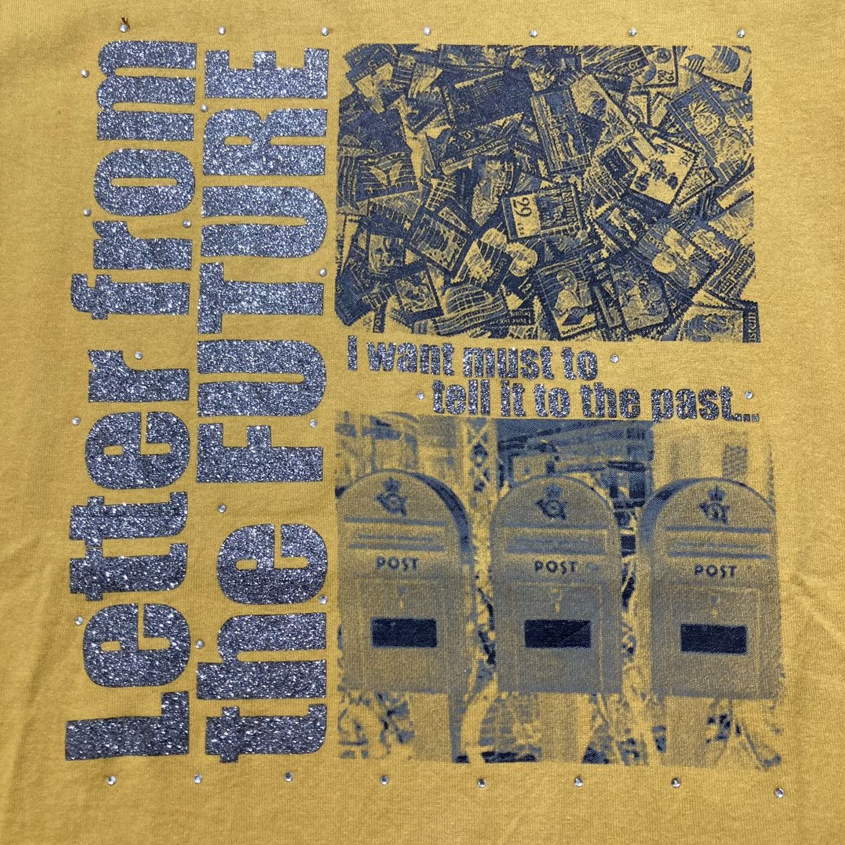 If Six Was Nine 2000s J.E Balance Poem Photo Longslevee Punk Gothic Style Size US S / EU 44-46 / 1 - 5 Thumbnail