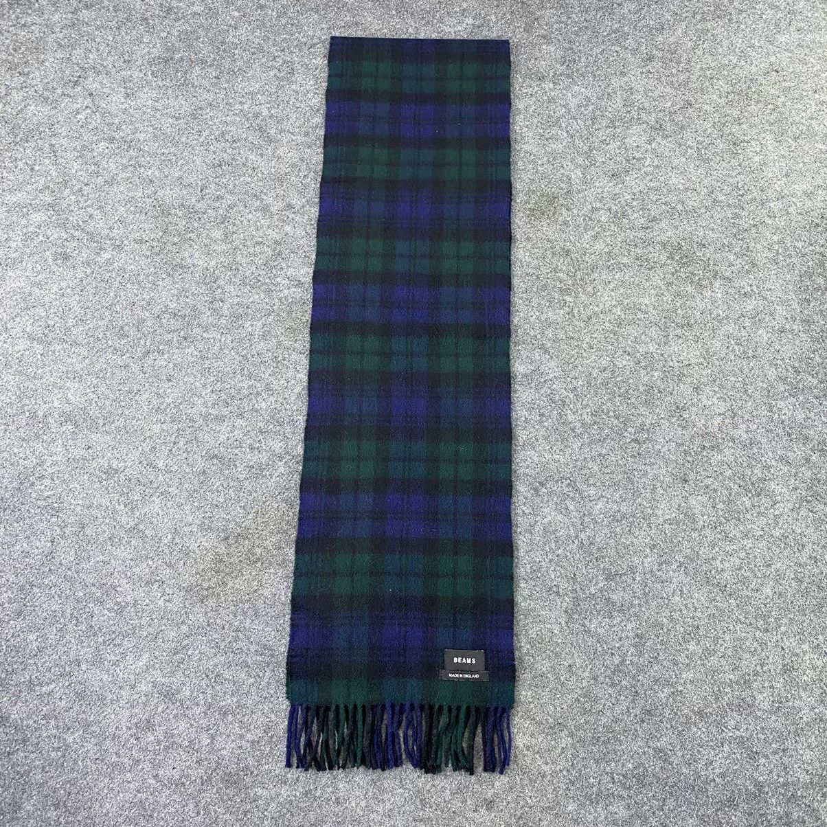 Beams Plus Beams Tartan Wool Scarf / Muffler / Neckwear - T1174 Size ONE SIZE - 3 Thumbnail