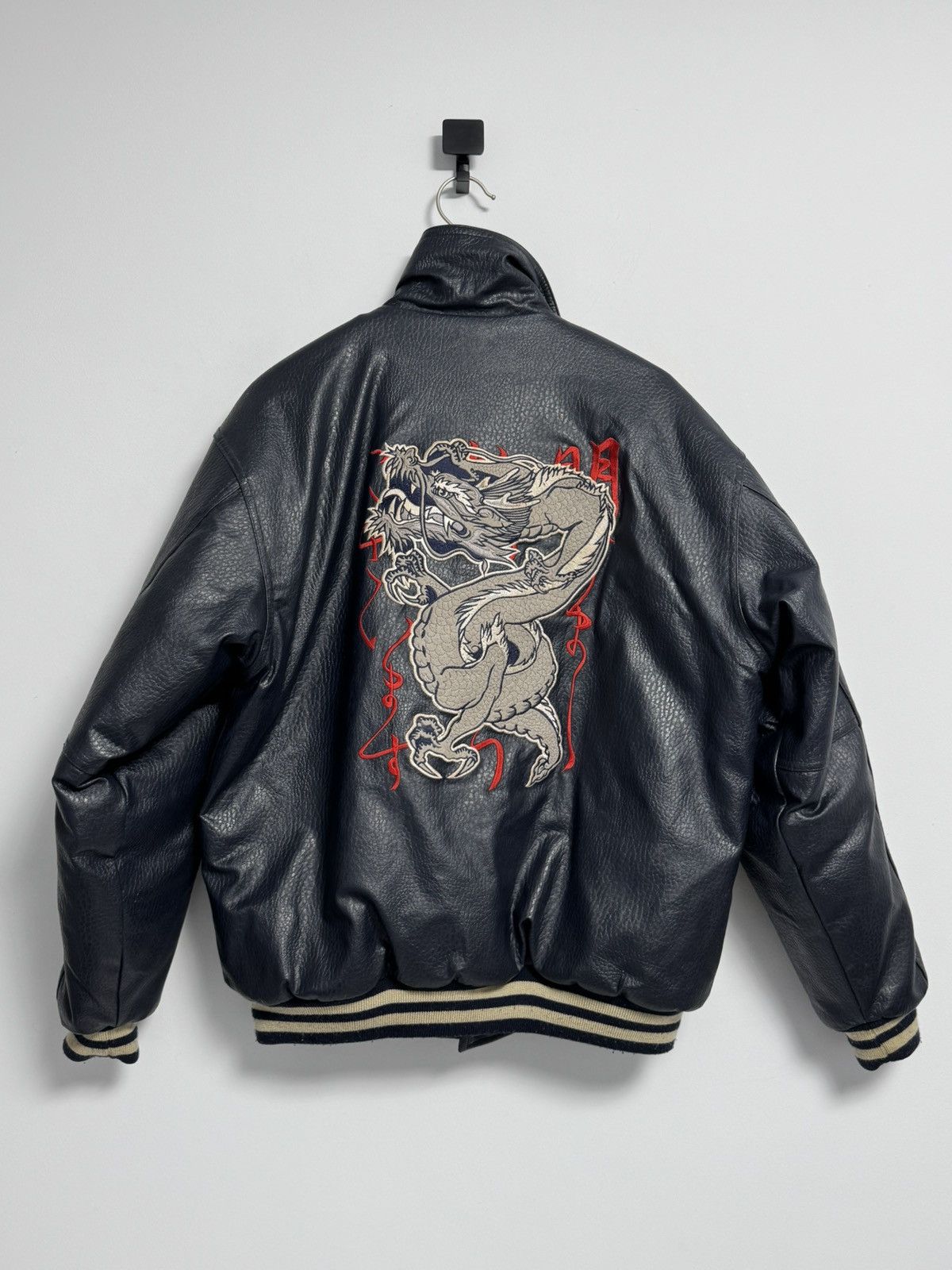 Other Vintage Dragon Embroidered Jacket Y2K Rare Streetwear Bomber Size US L / EU 52-54 / 3 - 21 Thumbnail