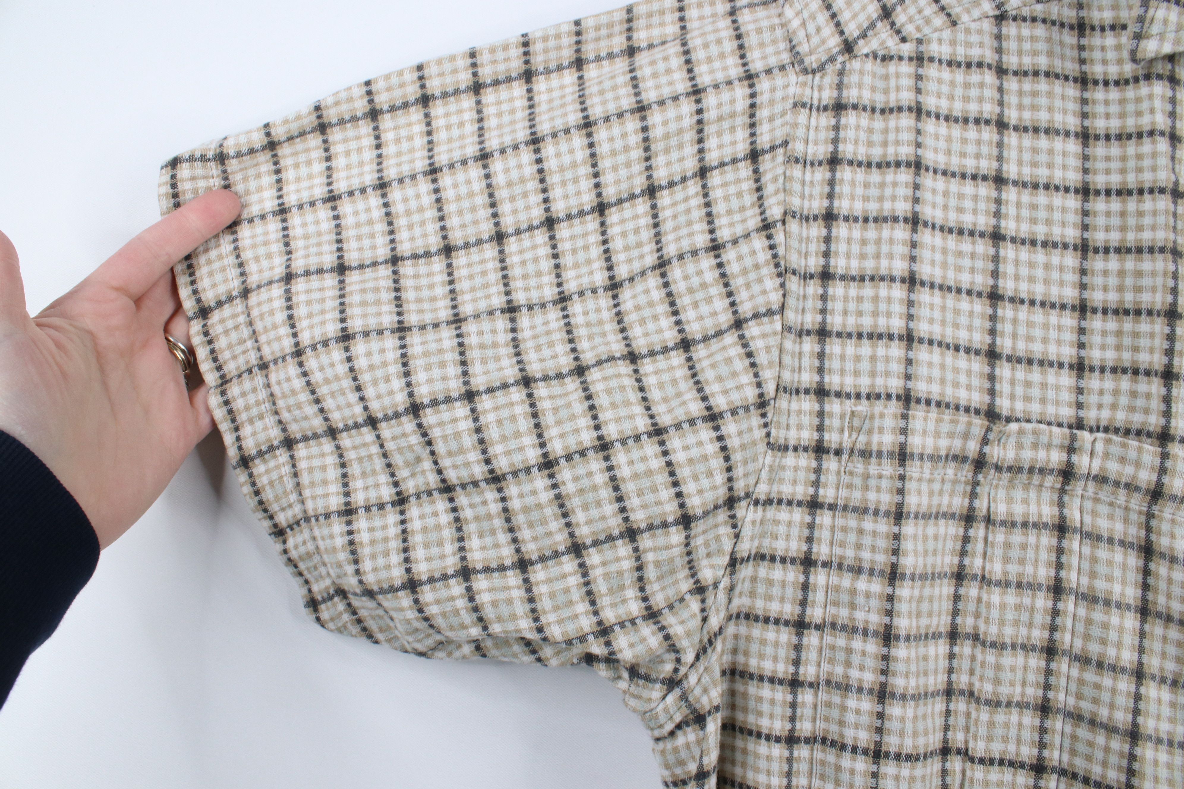 ExOfficio × Vintage Vintage ExOfficio Travel Madras Plaid Button Shirt Cotton Size US M / EU 48-50 / 2 - 6 Thumbnail
