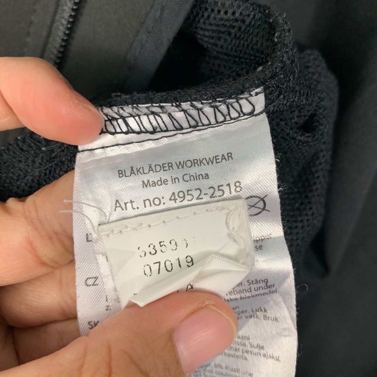 Japanese Brand BLAKLADER X YAMAMOTO GARMENT Big Logo Jacket #2099-C92 Size US S / EU 44-46 / 1 - 20 Thumbnail