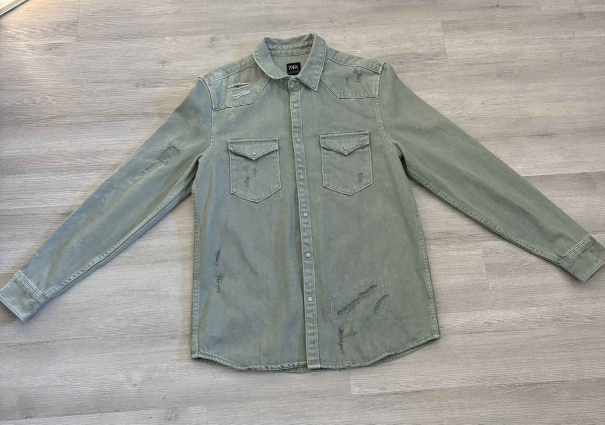Zara Zara Denim Jacket Size US M / EU 48-50 / 2 - 4 Thumbnail