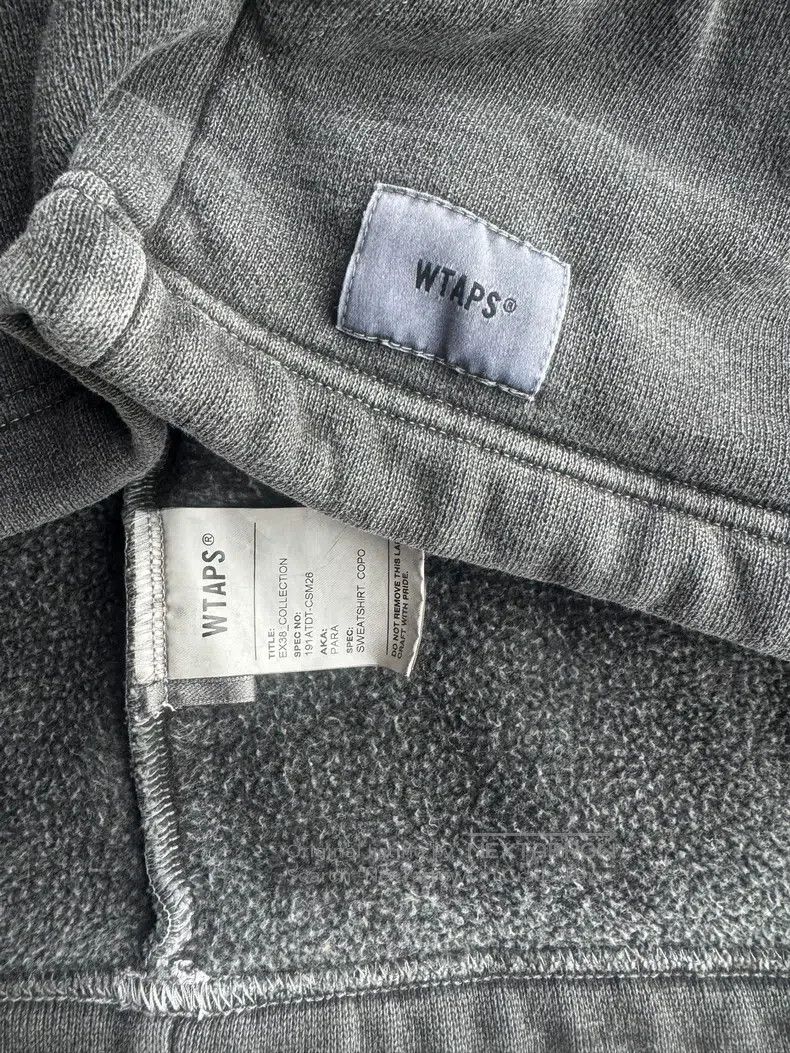 Wtaps Wtaps Heavy Washed Hooded Sweatshirt Size US S / EU 44-46 / 1 - 7 Thumbnail