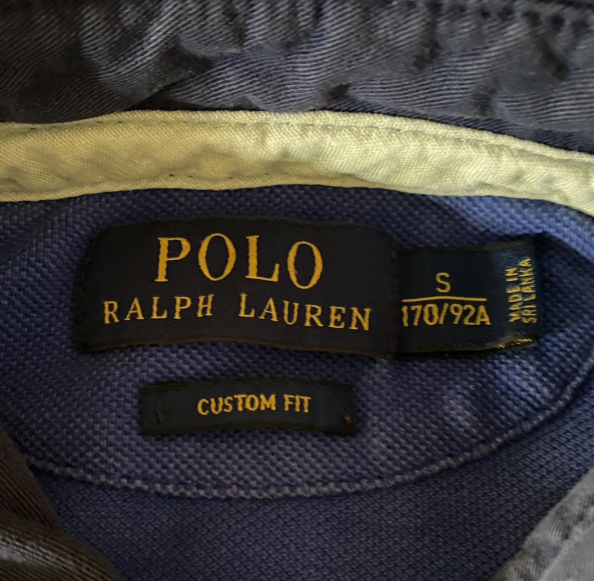 Polo Ralph Lauren 🔥🔥Polo Ralph Lauren Two Tone Color Polo Tee Size US S / EU 44-46 / 1 - 9 Thumbnail