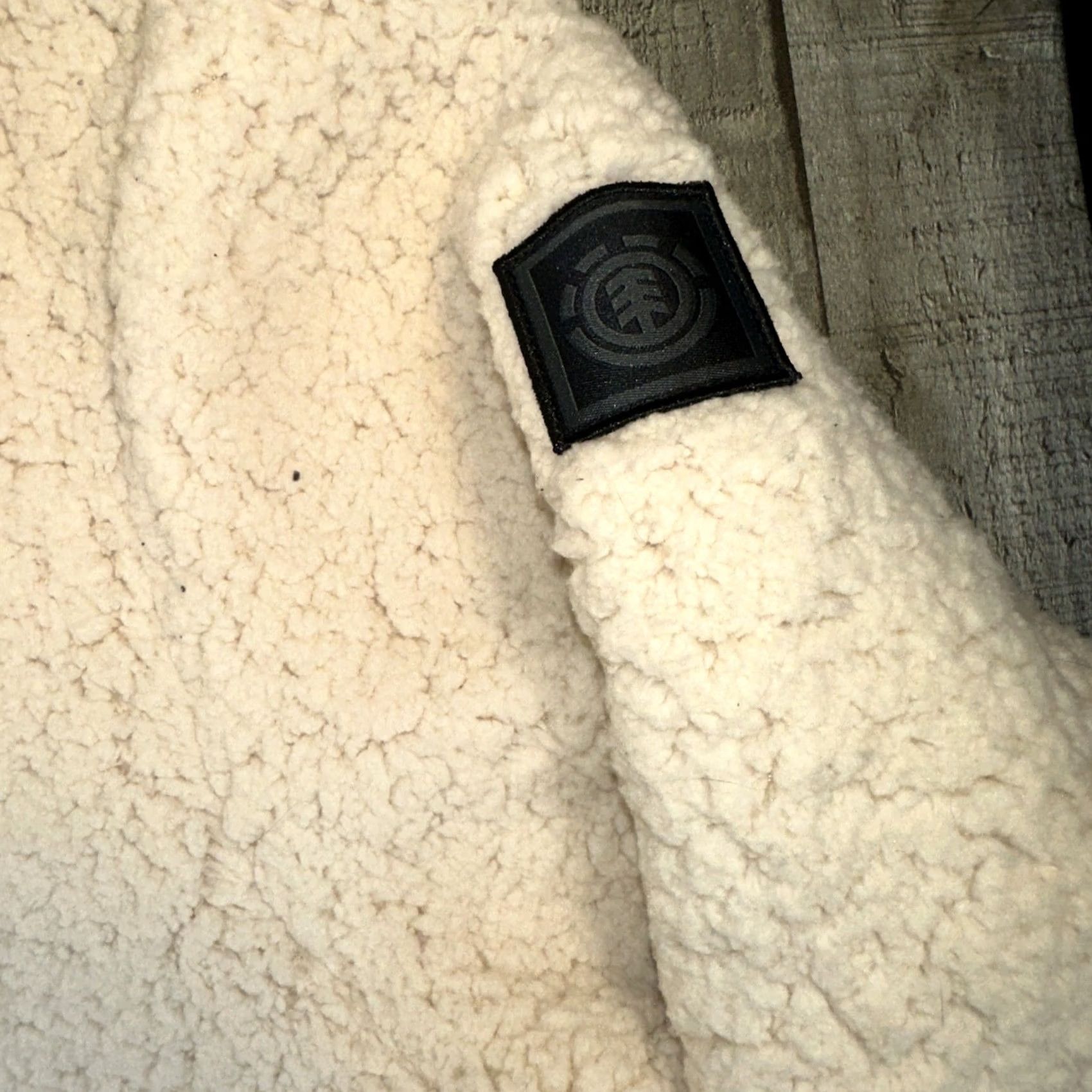 Element Element Sherpa Women’s Pullover Large Ivory “And Chill” Wolfboro J692WECS Size L / US 10 / IT 46 - 3 Thumbnail