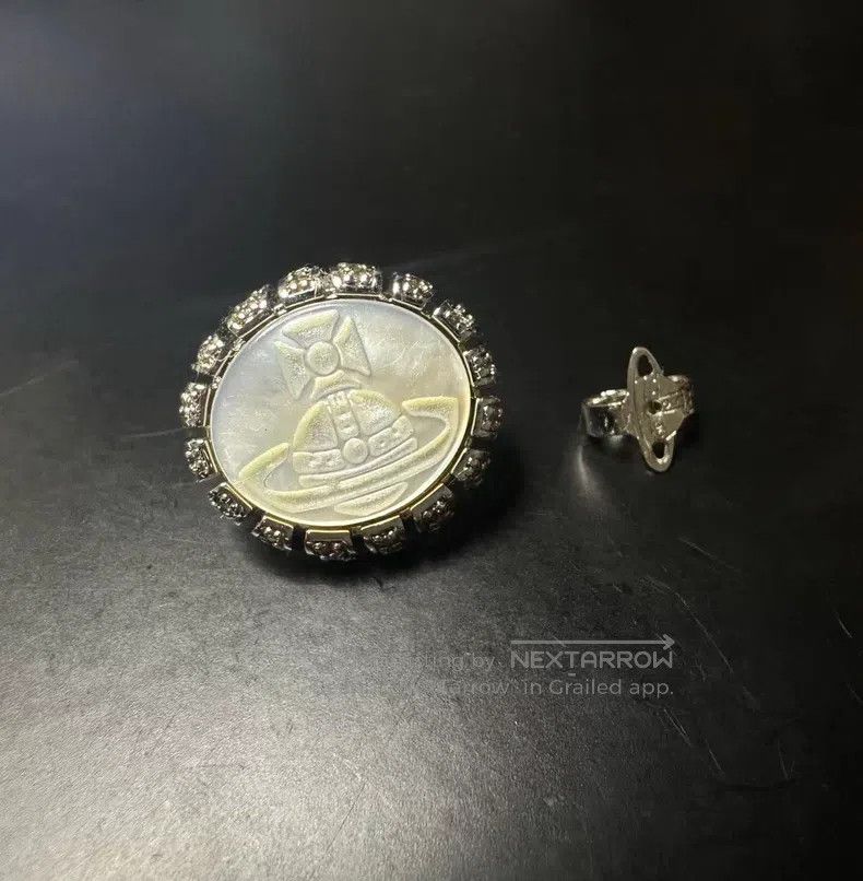 Vivienne Westwood Vivienne Westwood Saturn earrings Size ONE SIZE - 1 Thumbnail