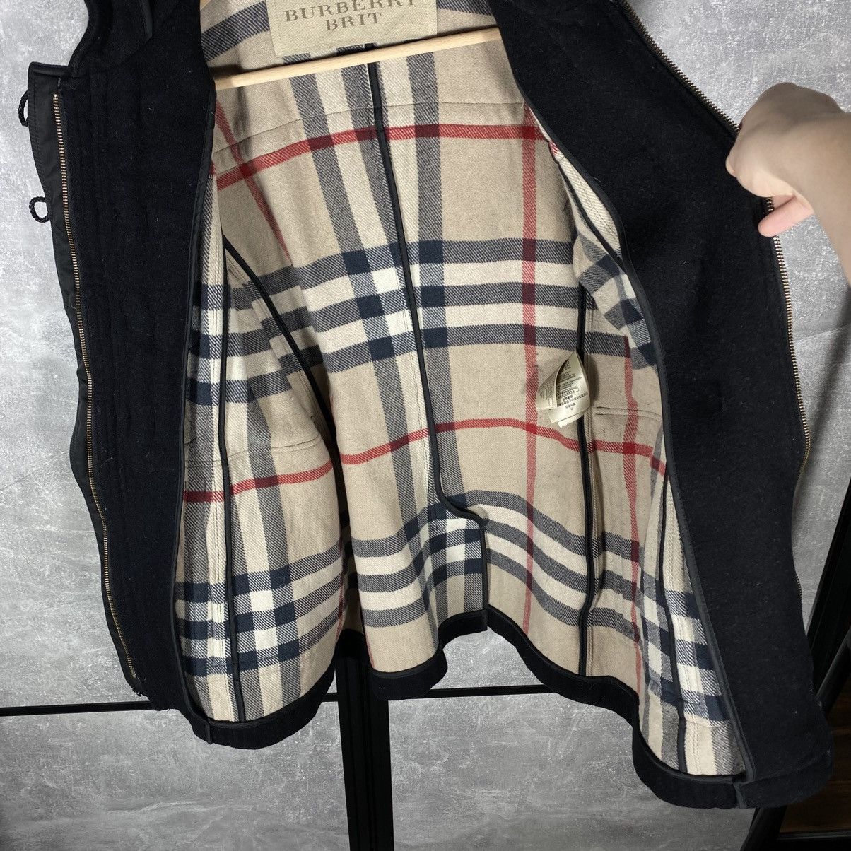 Burberry BURBERRY LONDON WOOL LONG DUFFLE COAT TRENCH COAT VINTAGE Size US S / EU 44-46 / 1 - 15 Thumbnail