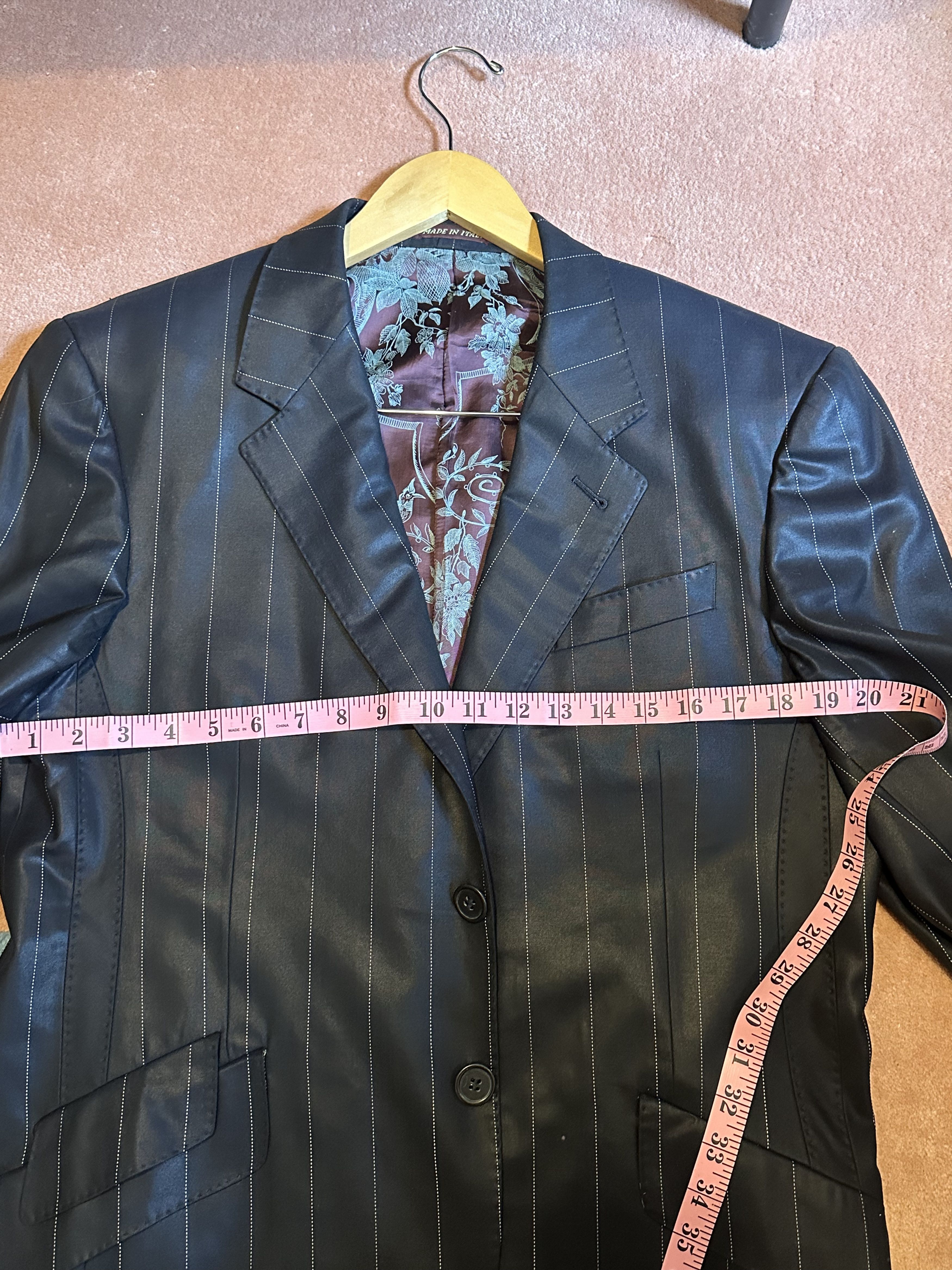 Paul Smith Vintage Paul Smith Pinstripe Suit Size 44R - 8 Thumbnail