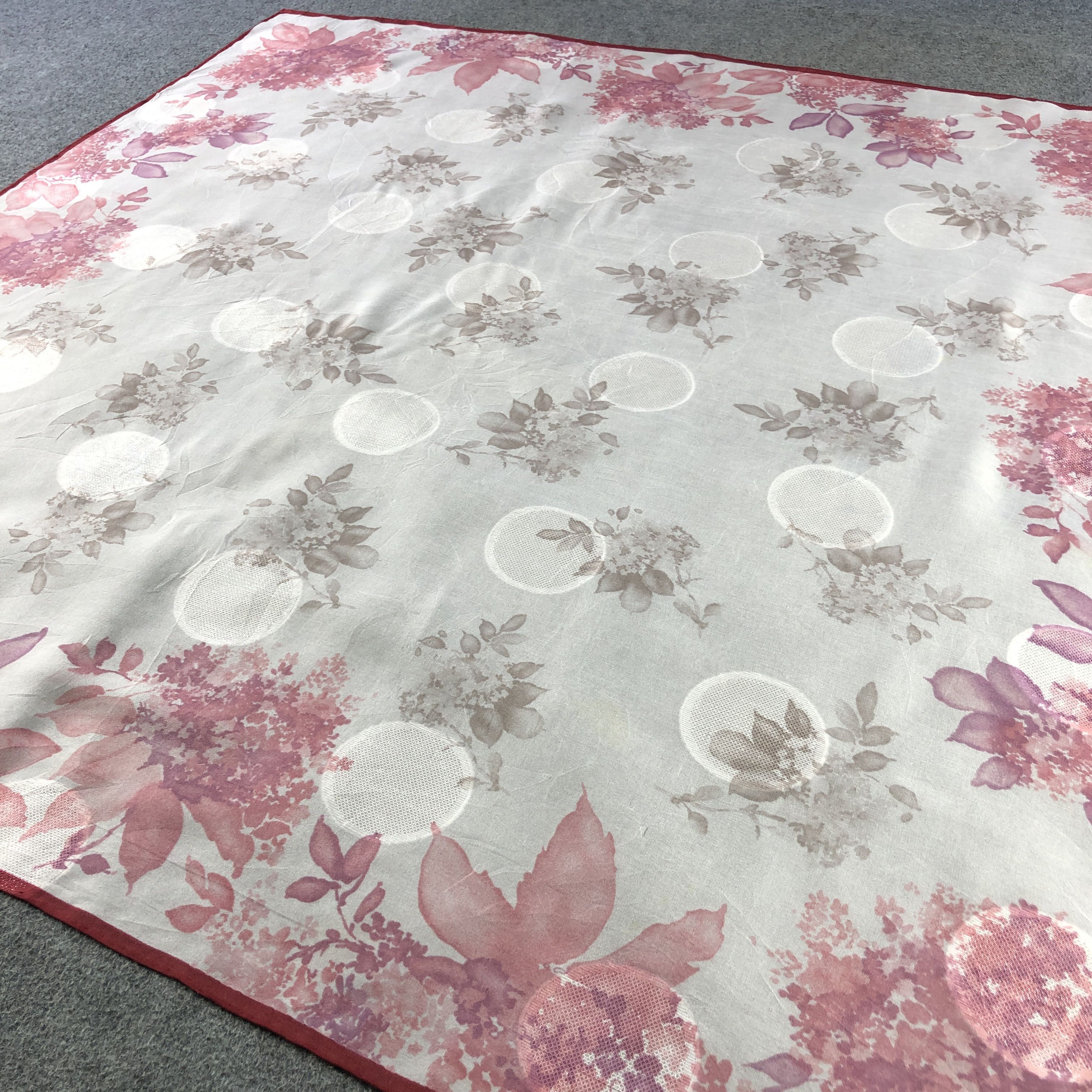 Mila Schon Vintage Mila Schon Floral Silk Scarf M1264 Size ONE SIZE - 3 Thumbnail