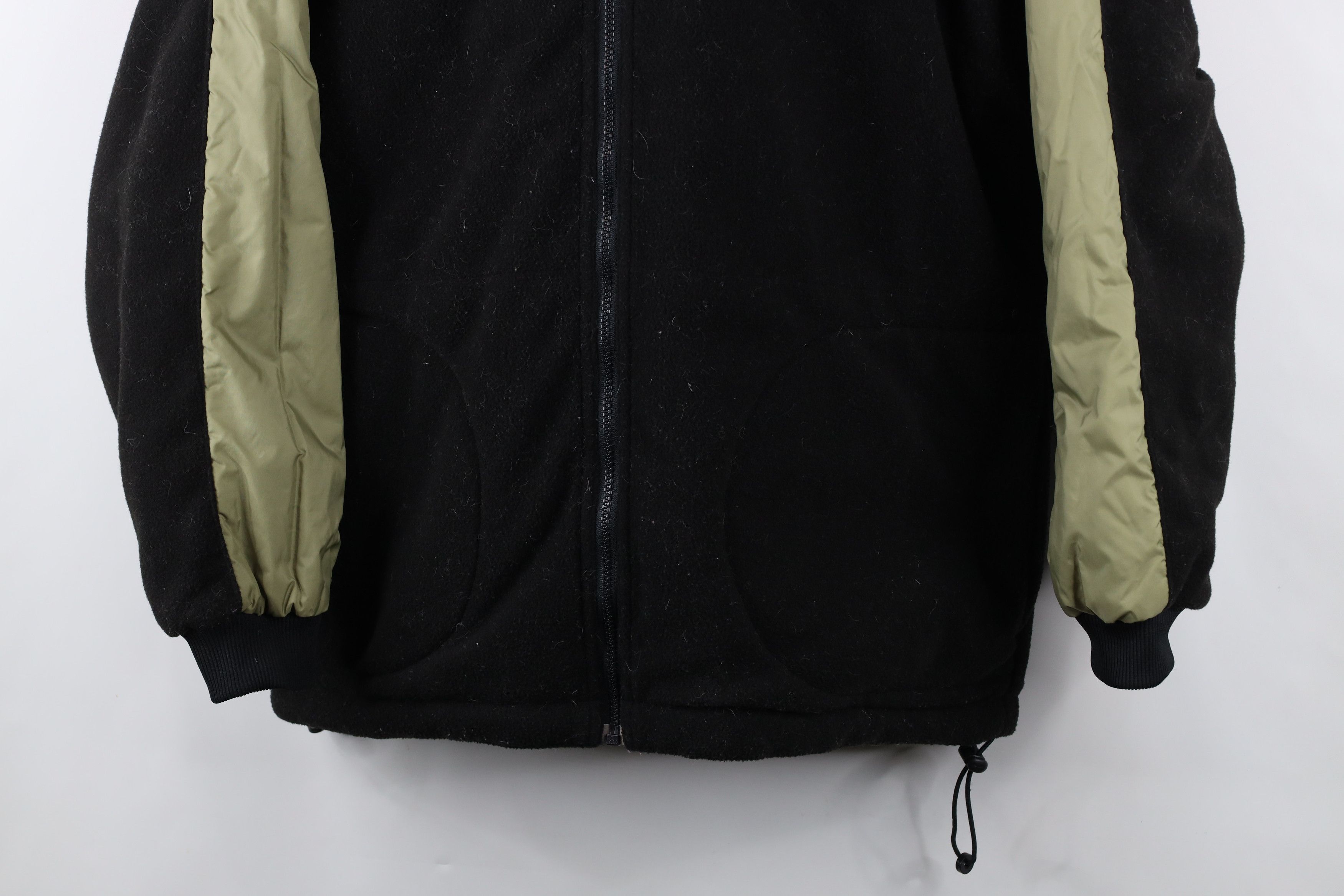 Adidas × Vintage Vintage 90s Adidas Spell Out Reversible Hooded Jacket Size US L / EU 52-54 / 3 - 3 Thumbnail
