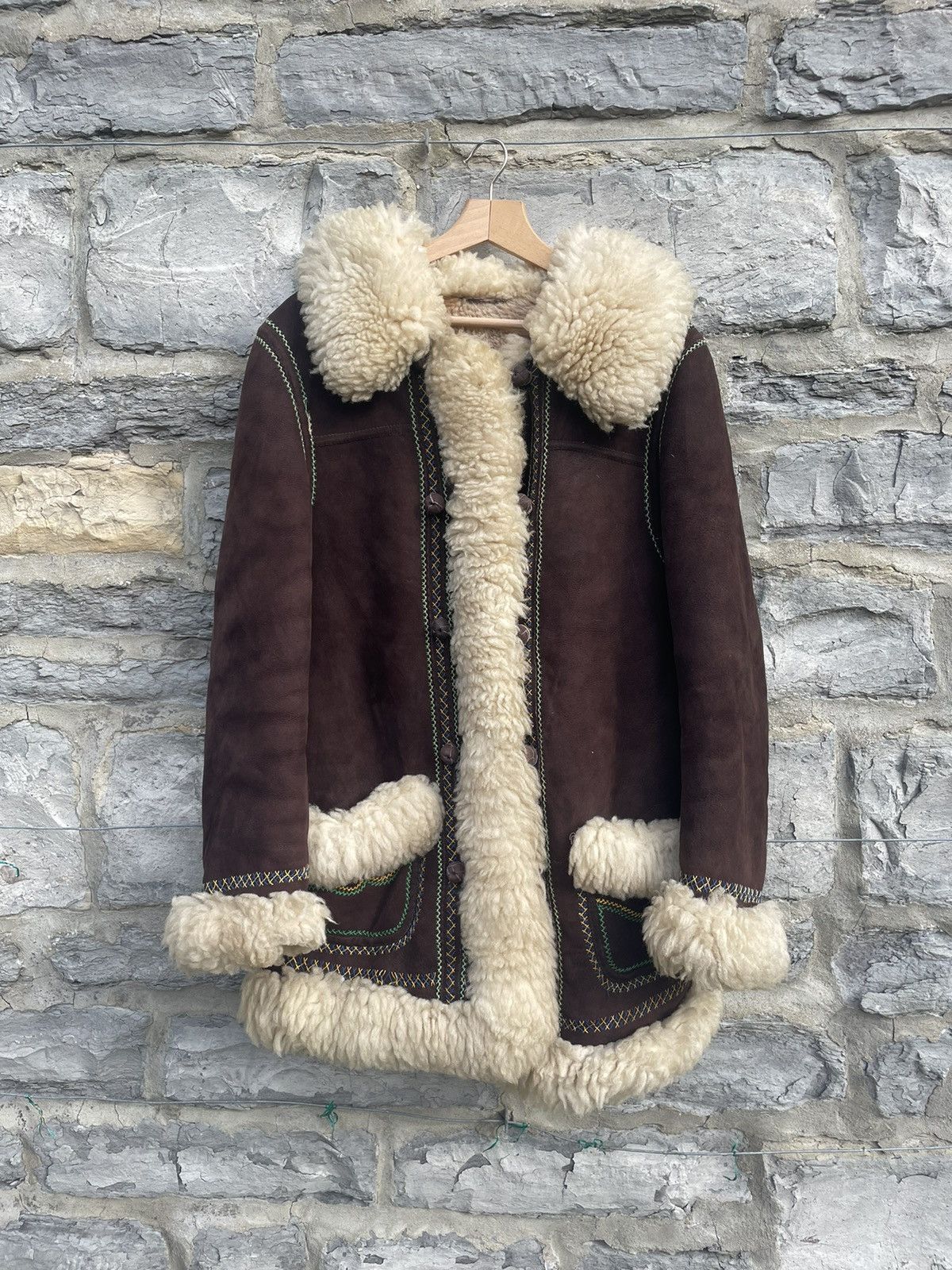 Other Vintage shearling Penny Lane coat Size M / US 6-8 / IT 42-44 - 1 Thumbnail