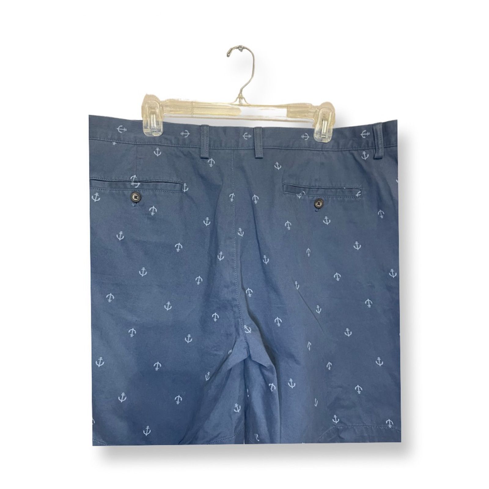 Other Amazon Essentials Chino Short Nautical Anchor Blue White 42 Size US 42 / EU 58 - 5 Thumbnail