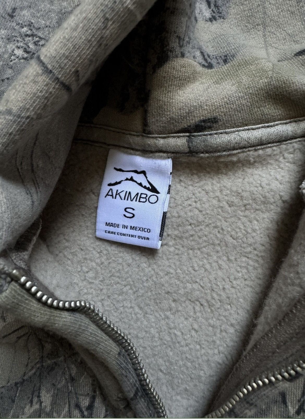 Akimbo Club Akimbo Club Real Tree Camo Zip Up Hoodie Size US S / EU 44-46 / 1 - 2 Thumbnail