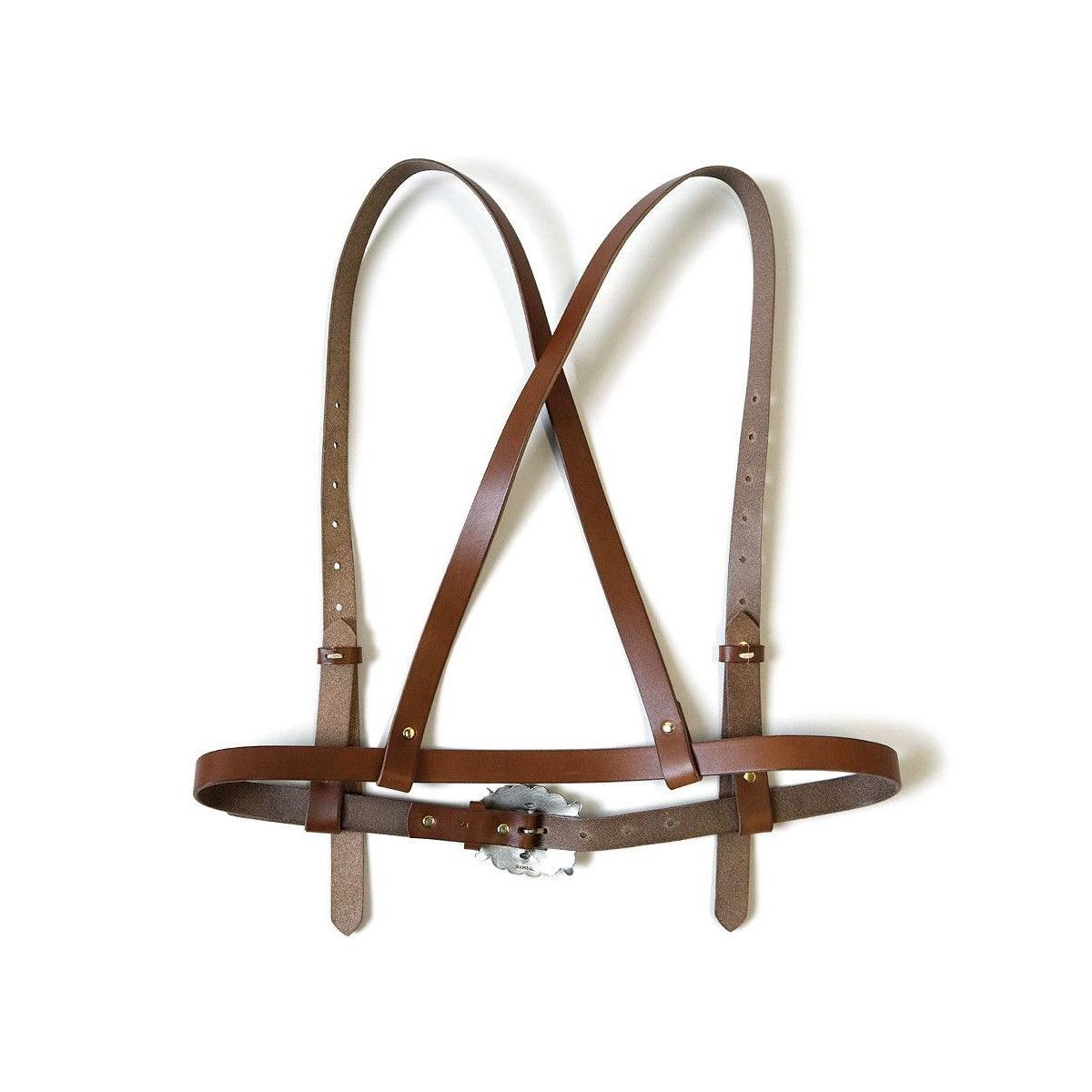 Kapital Kapital Leather Pueblo Buckle Harness (Time Sale) Size 32 - 2 Thumbnail