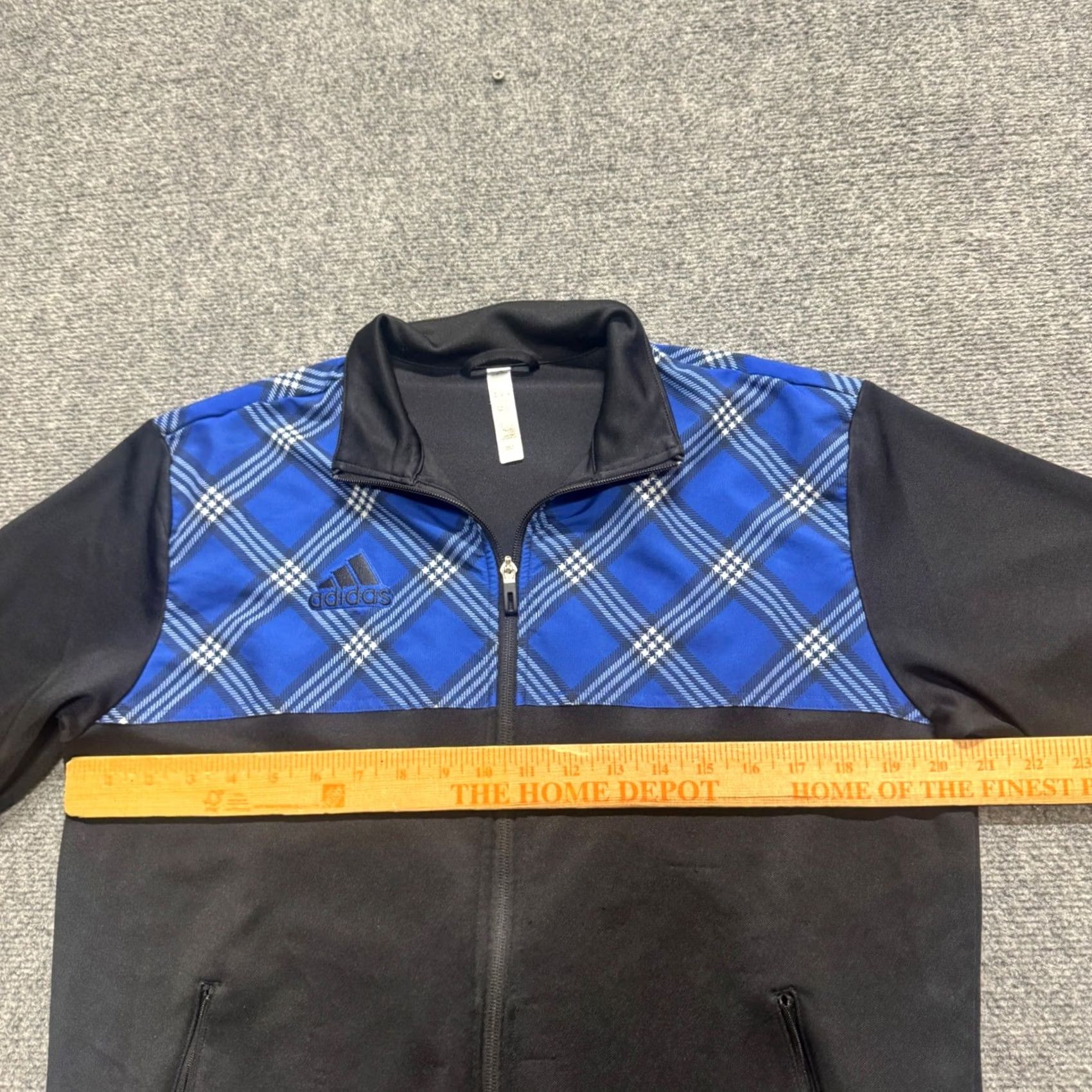 Adidas Adidas Tiro Track Jacket Mens M Black Blue Y2K Striped Patterned Size US M / EU 48-50 / 2 - 4 Thumbnail