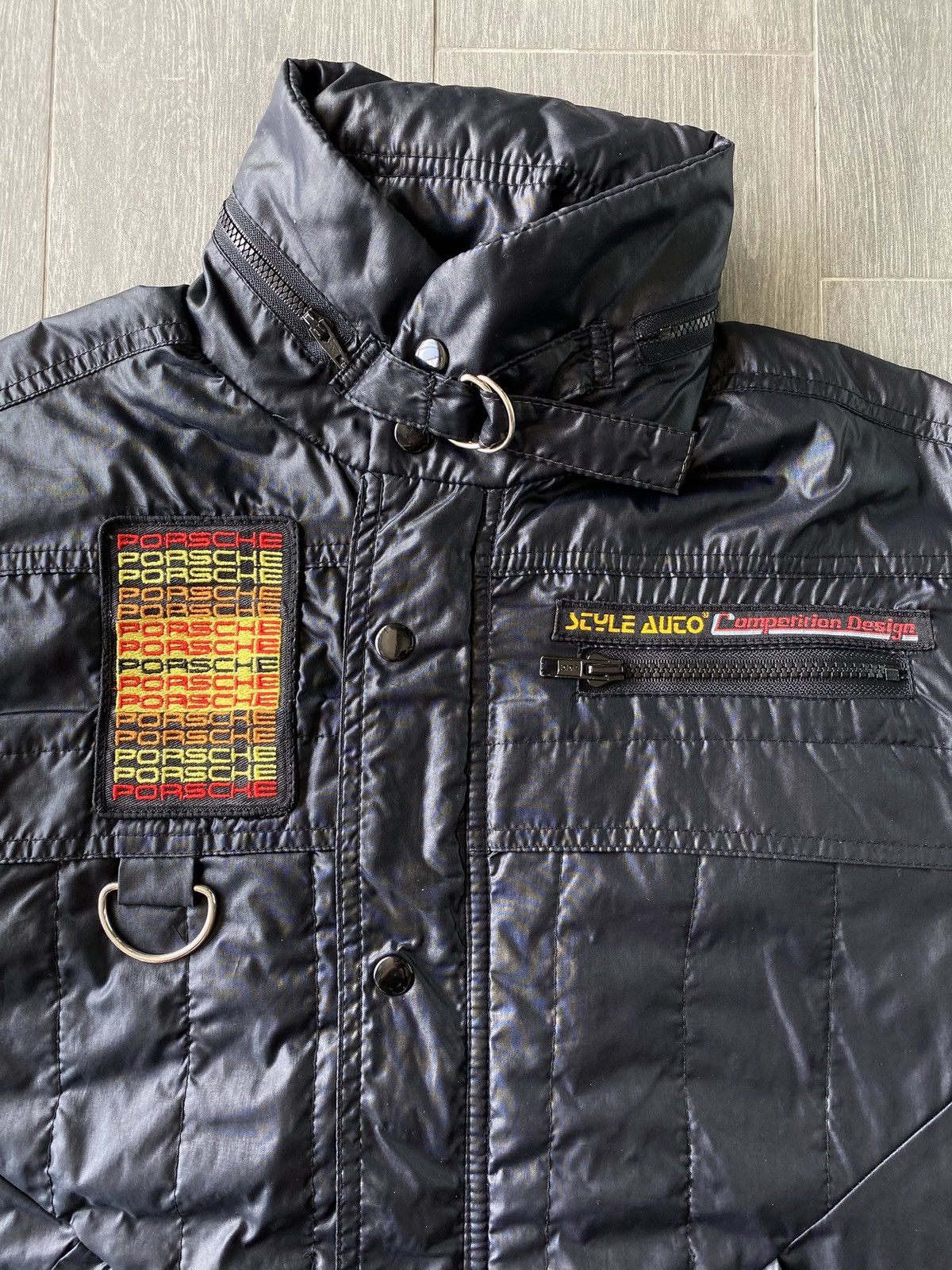 Porsche Design Vintage 80’s Porsche Style Auto Competition Design Jacket Size US S / EU 44-46 / 1 - 5 Thumbnail