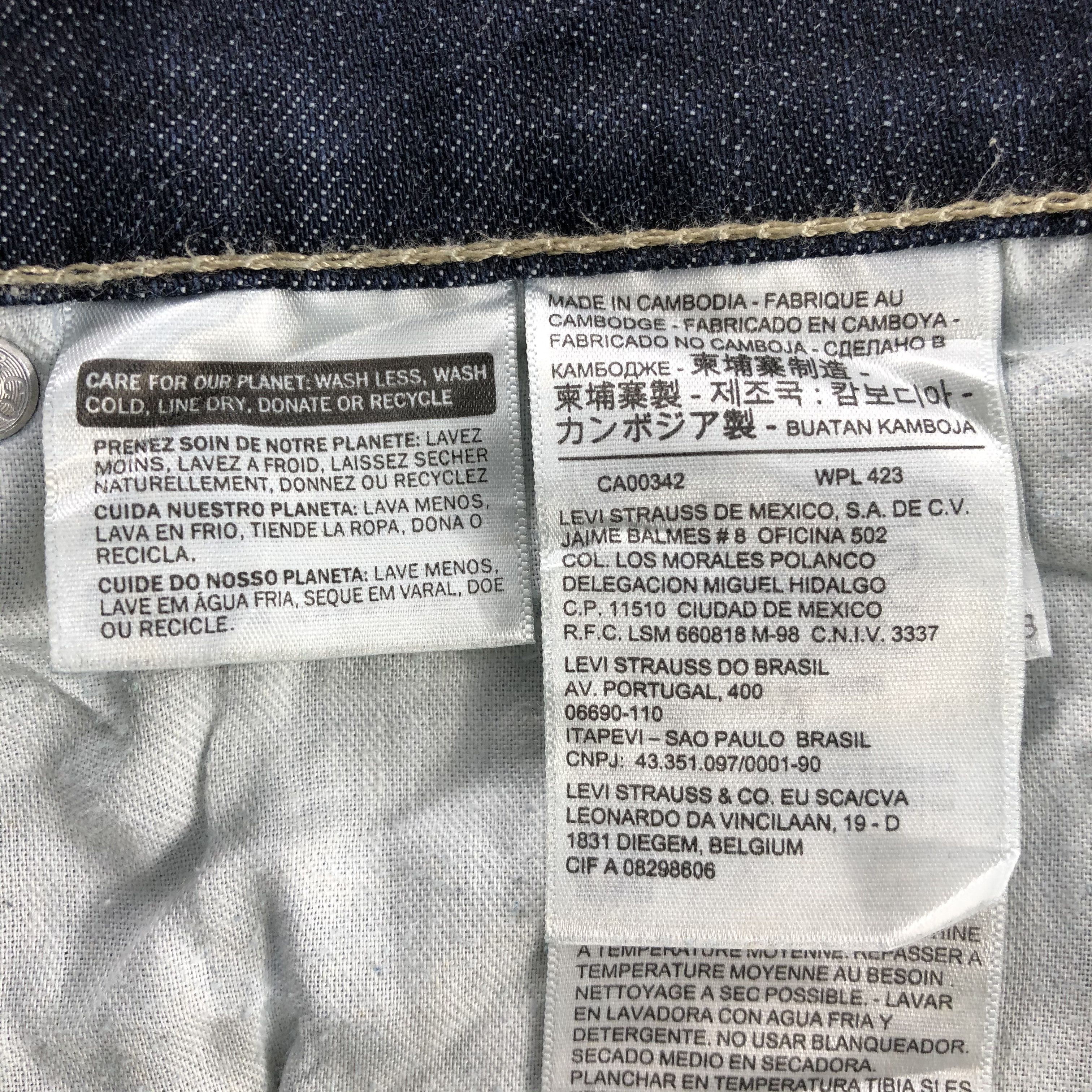 Levi's Vintage Levis 511 Tapered Jeans-JM1824 Size US 34 / EU 50 - 9 Thumbnail