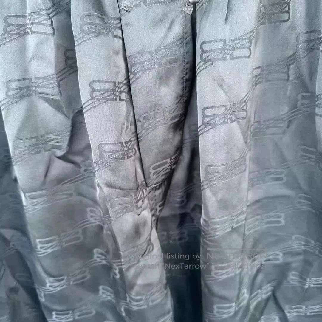 Balenciaga Balenciaga Pleated Slogan All. Size US 30 / EU 46 - 3 Thumbnail