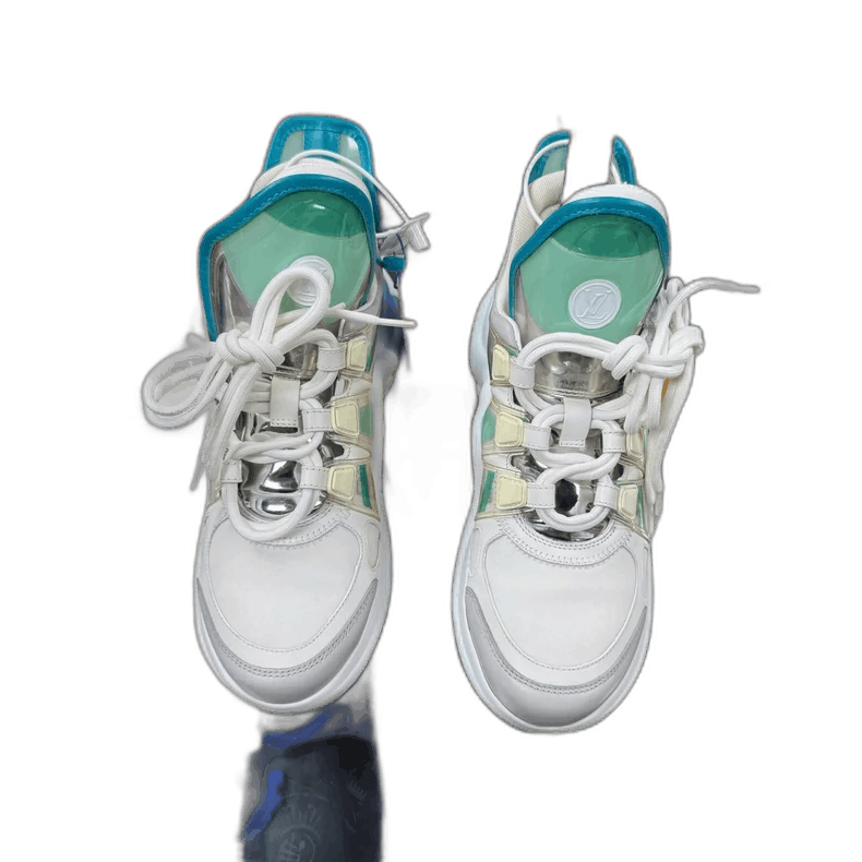 Louis Vuitton Jelly Dad Sneakers White Green-2506