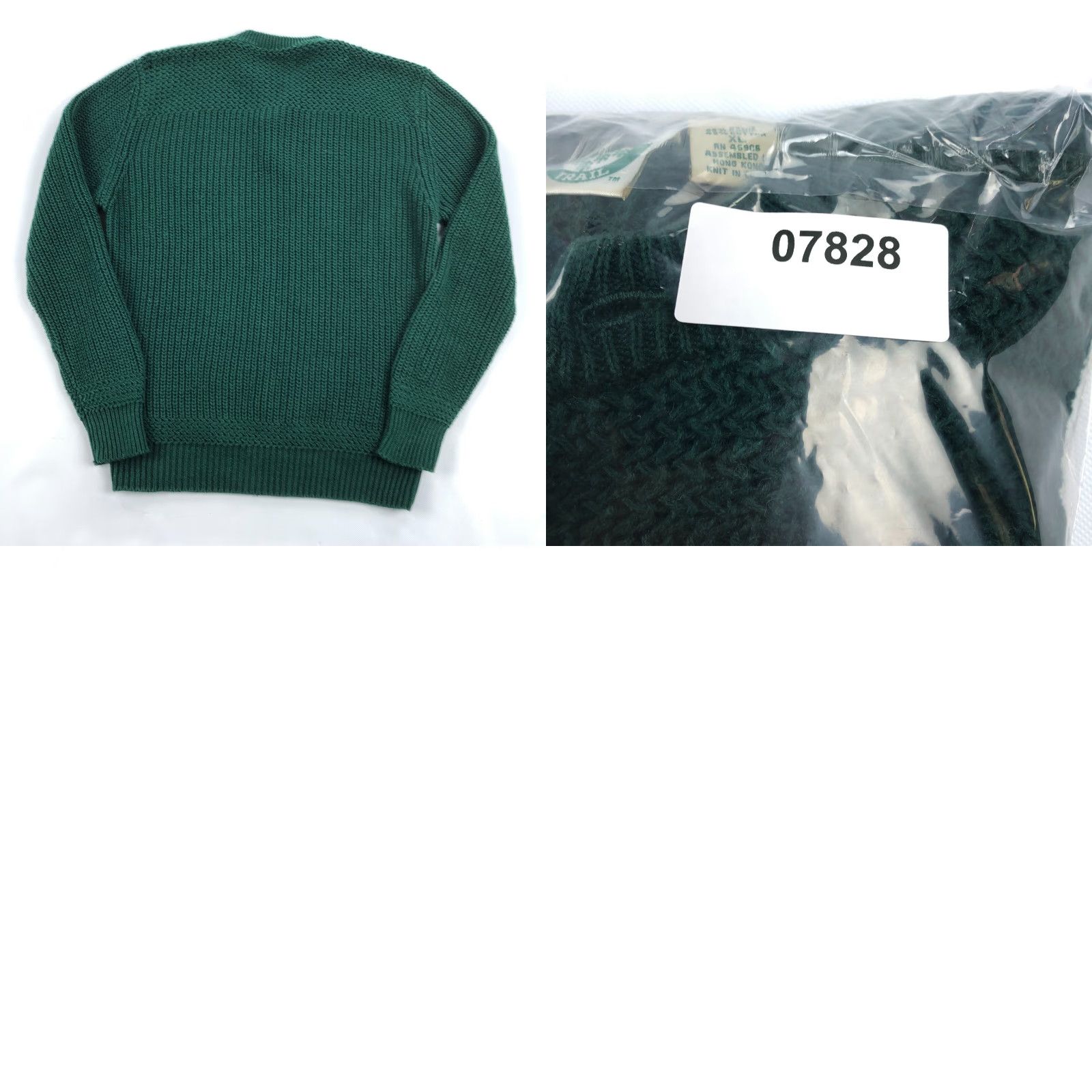 Vintage VINTAGE Appalachian Trail Sweater Mens XL Green 80s Crew Neck Ribbed Knit Pullover Shirt Mens Size US XL / EU 56 / 4 - 8 Thumbnail