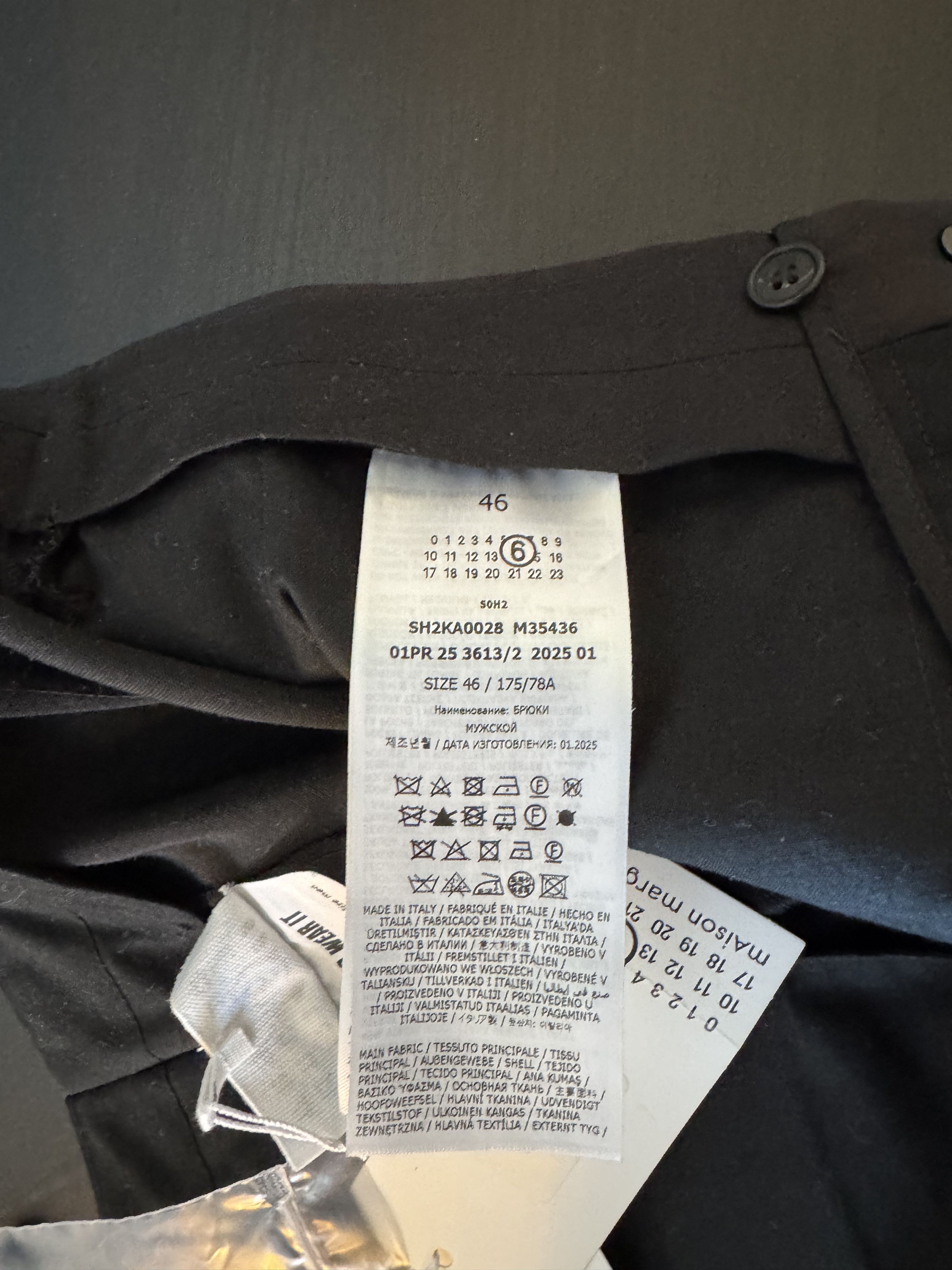Maison Margiela Pleated Trousers Size US 30 / EU 46 - 9 Thumbnail