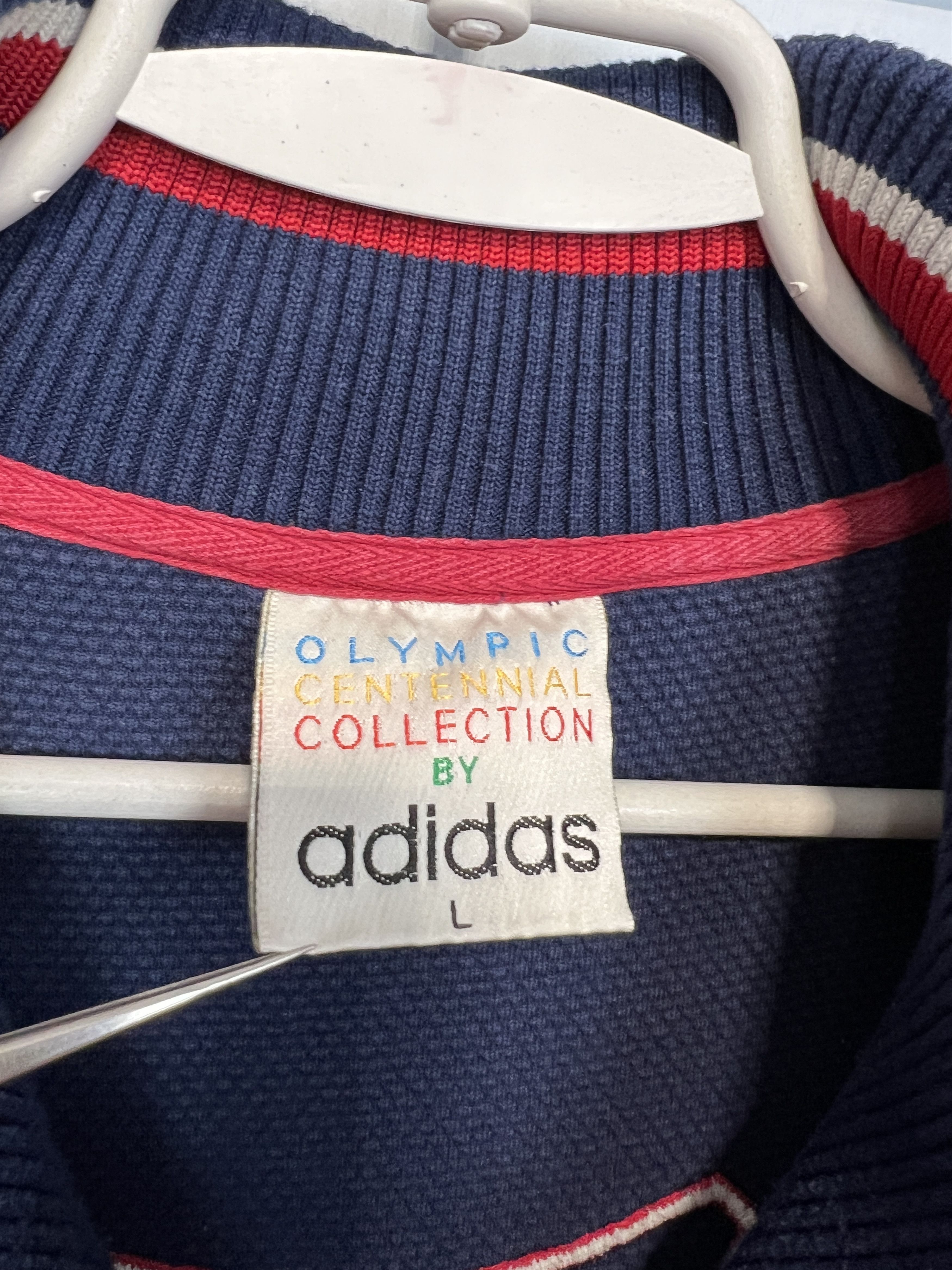 Adidas Vintage Olympia 1932 Los Angeles Olympics Sweatshirt Jacket Size US L / EU 52-54 / 3 - 9 Thumbnail