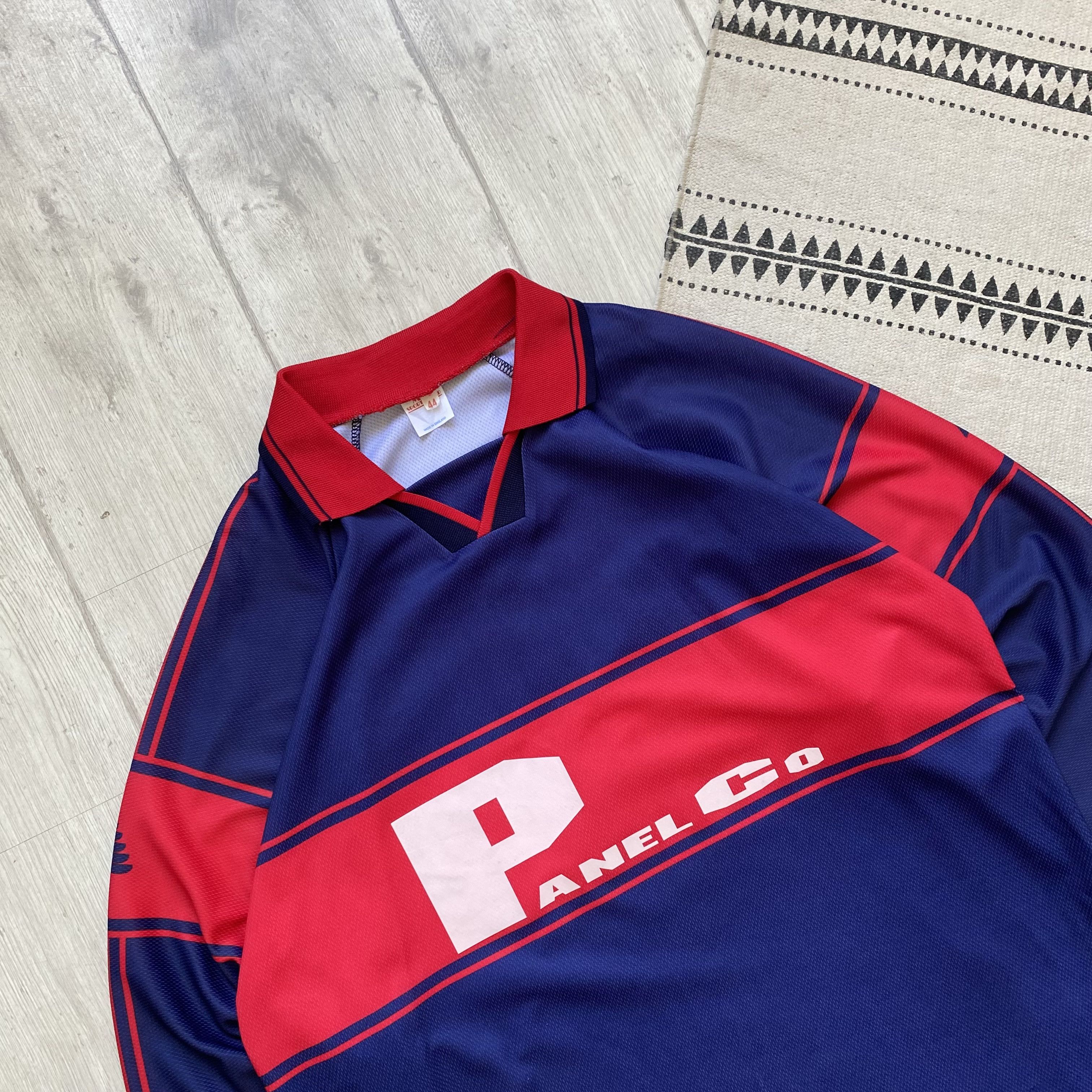 Umbro Vintage 80-90s Blokcore Soccer Jersey polo Rugby longsleeve Size US L / EU 52-54 / 3 - 2 Thumbnail