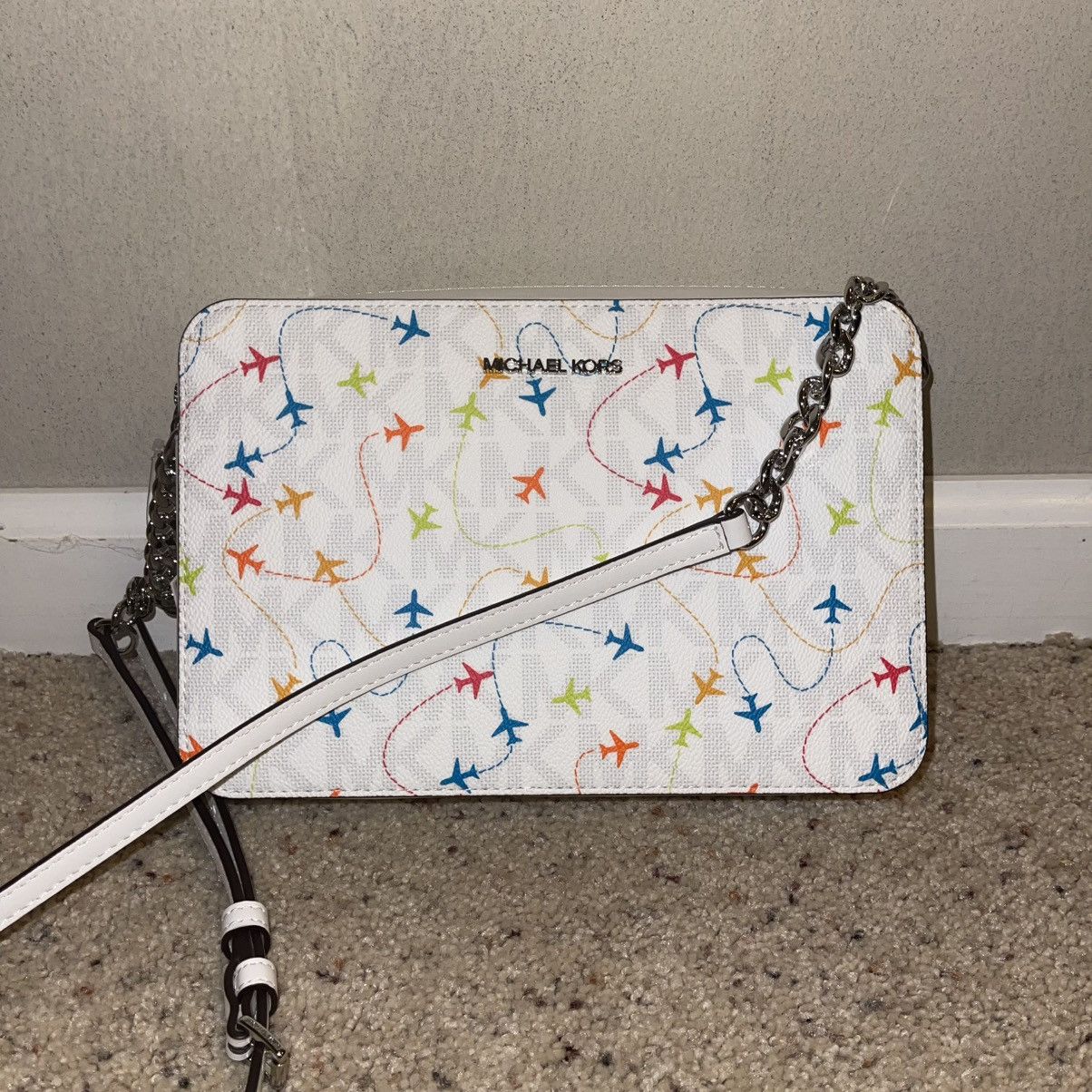 Michael Kors Michael Kors JET SET Crossbody ‘White’ - BRAND NEW Size ONE SIZE - 1 Thumbnail