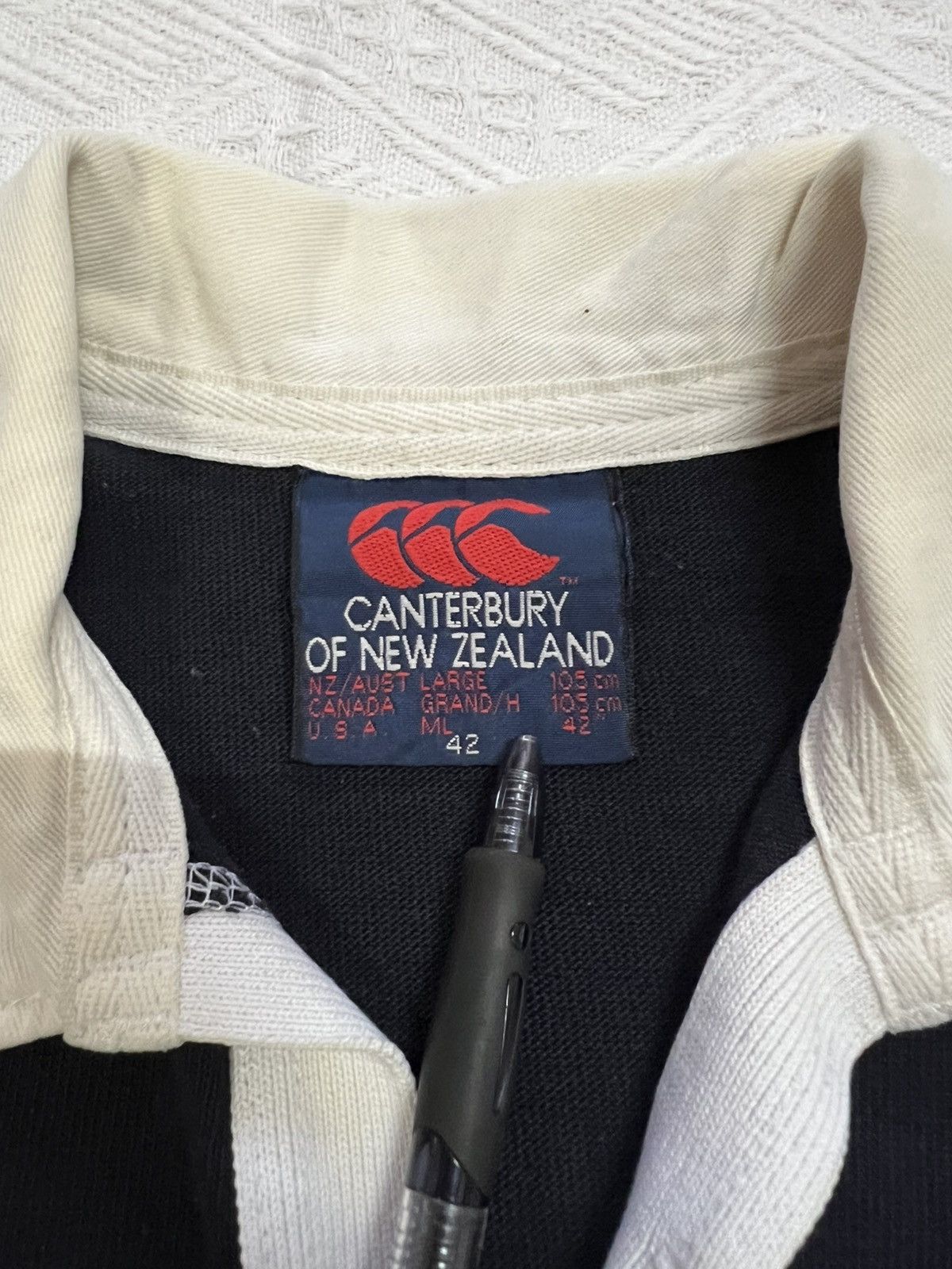 Canterbury of New Zealand Vintage Canterburry Of New Zealand All Blacks Size US S / EU 44-46 / 1 - 8 Thumbnail