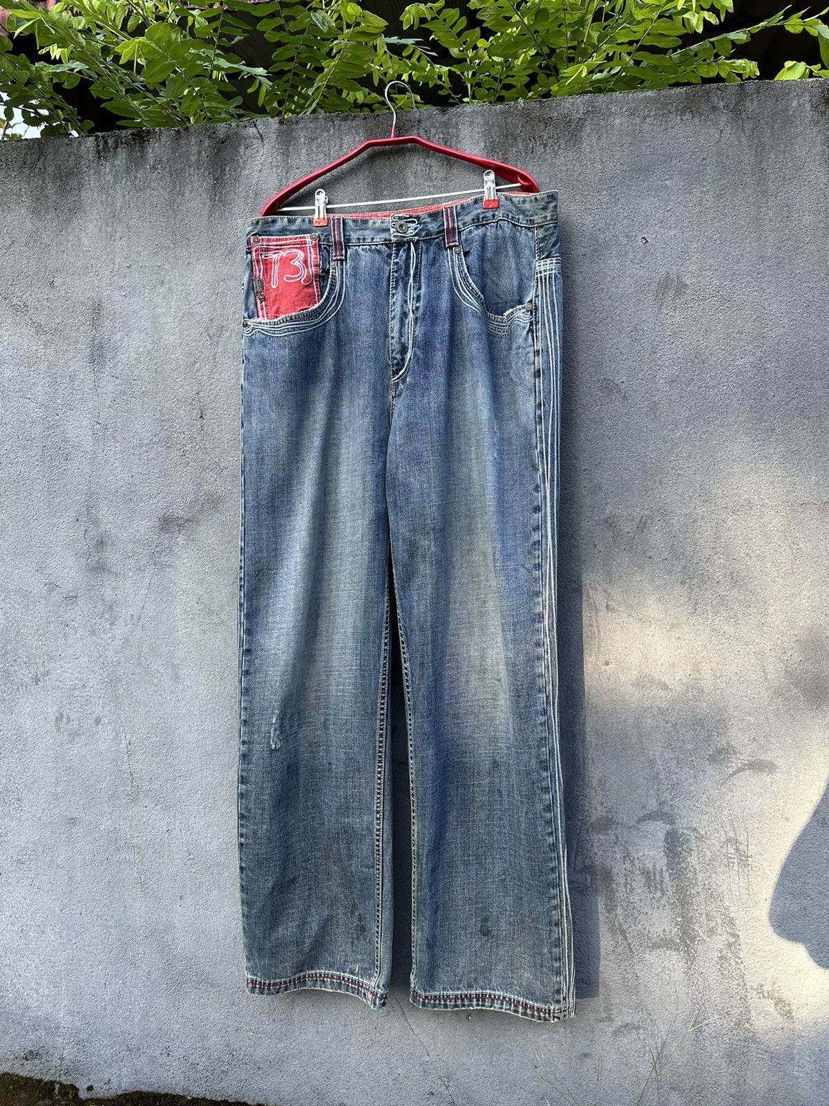 Pepe Jeans 👹Vintage Pepe Jeans London Y2k Baggy Jeans Size US 36 / EU 52 - 3 Thumbnail