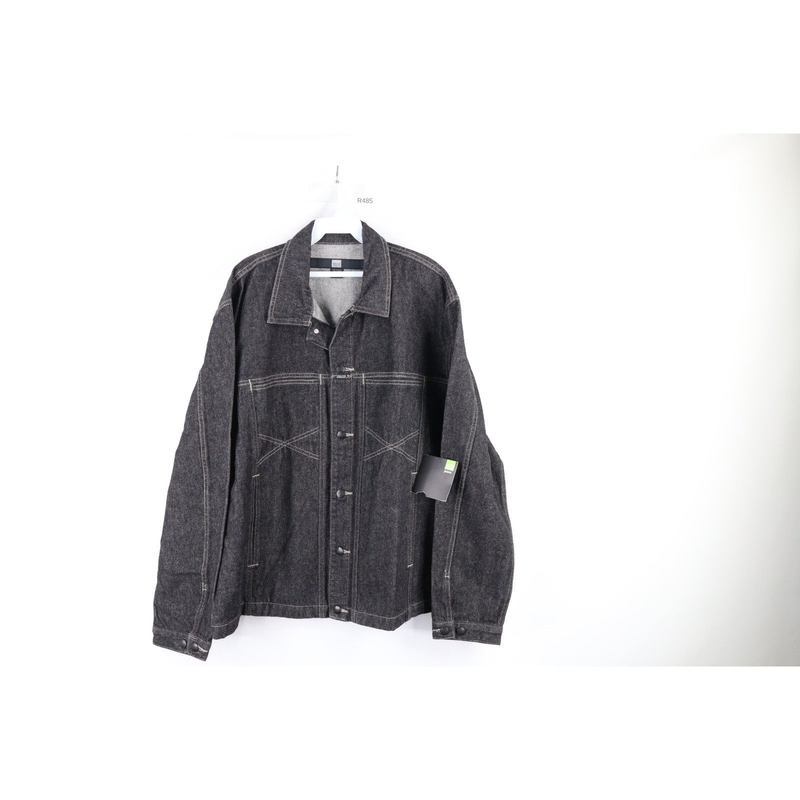 Marithe + Francois Girbaud × Vintage NOS Vintage 90s Marithe Francois Girbaud Denim Jacket Size US L / EU 52-54 / 3 - 1 Thumbnail