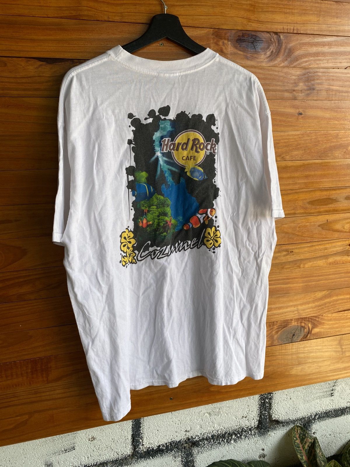 Hard Rock Cafe Vintage Hard Rock Cafe Cozumel Mexico Graphic T-Shirt Size US XL / EU 56 / 4 - 5 Thumbnail