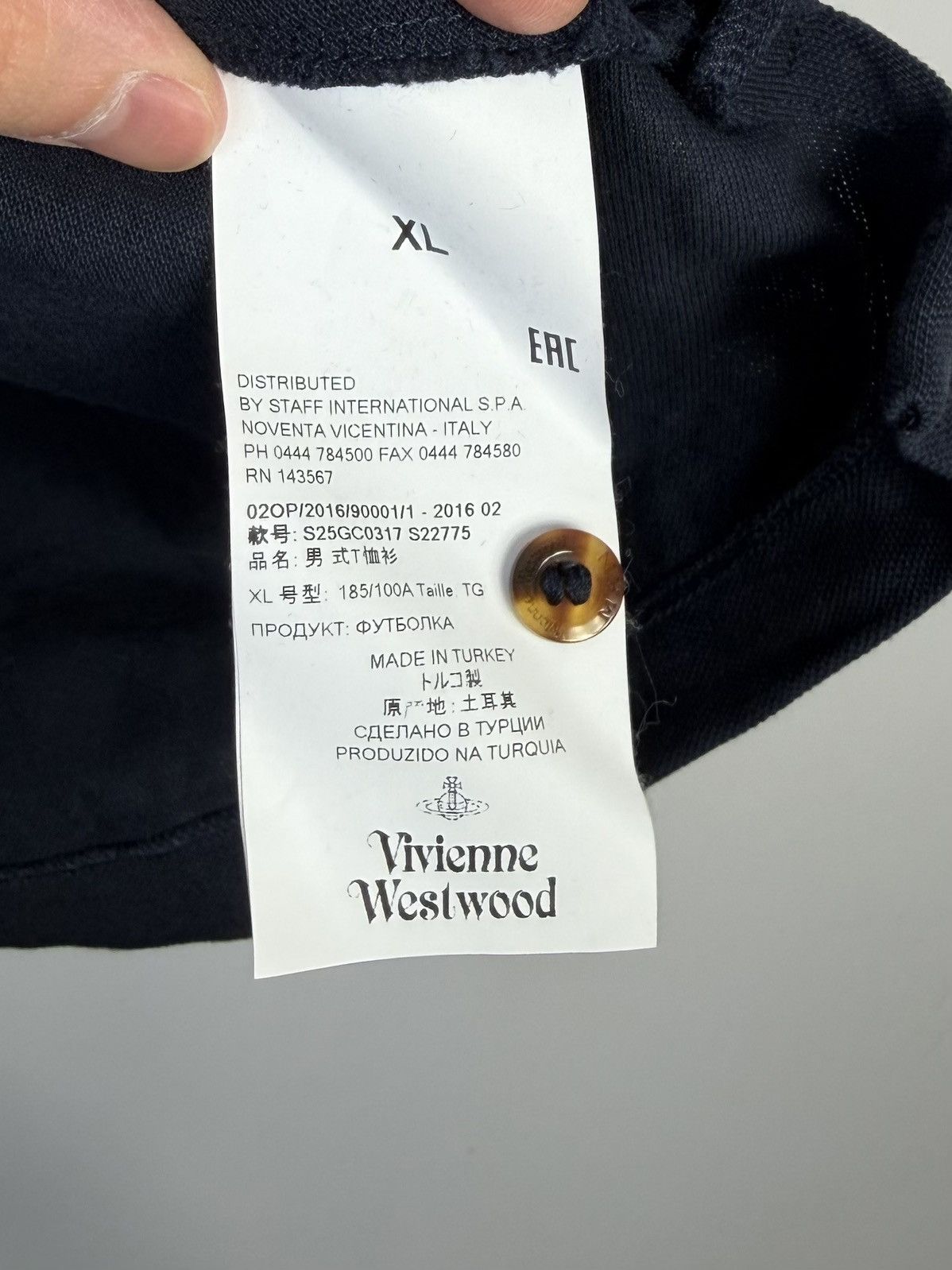 Vivienne Westwood Vivienne Westwood Man 2016 Cotton Polo Shirt Size US XL / EU 56 / 4 - 5 Thumbnail