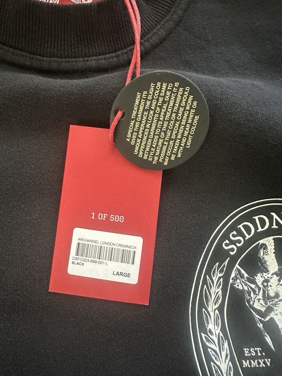 Darc Sport Darc sport red tag archangel london crew neck size L Size US L / EU 52-54 / 3 - 3 Thumbnail