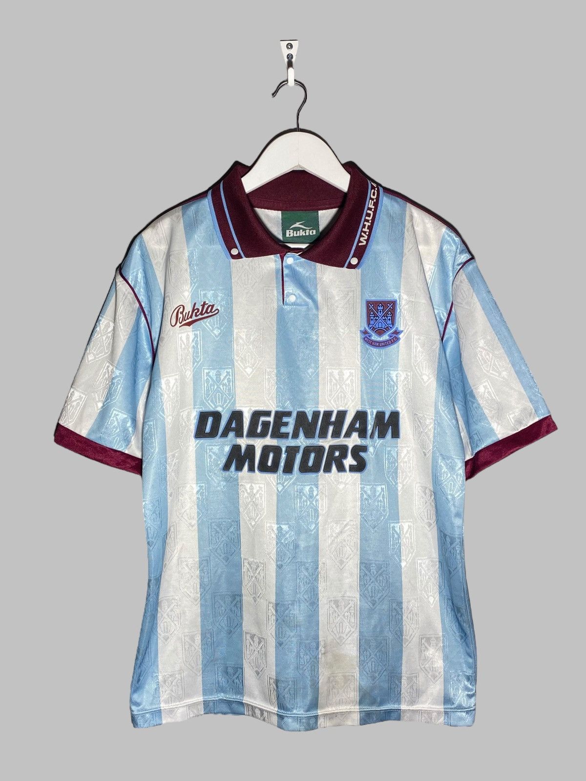 Ham 1992 Bukta Bukta West Ham Shirt Vintage Bukta West Ham United