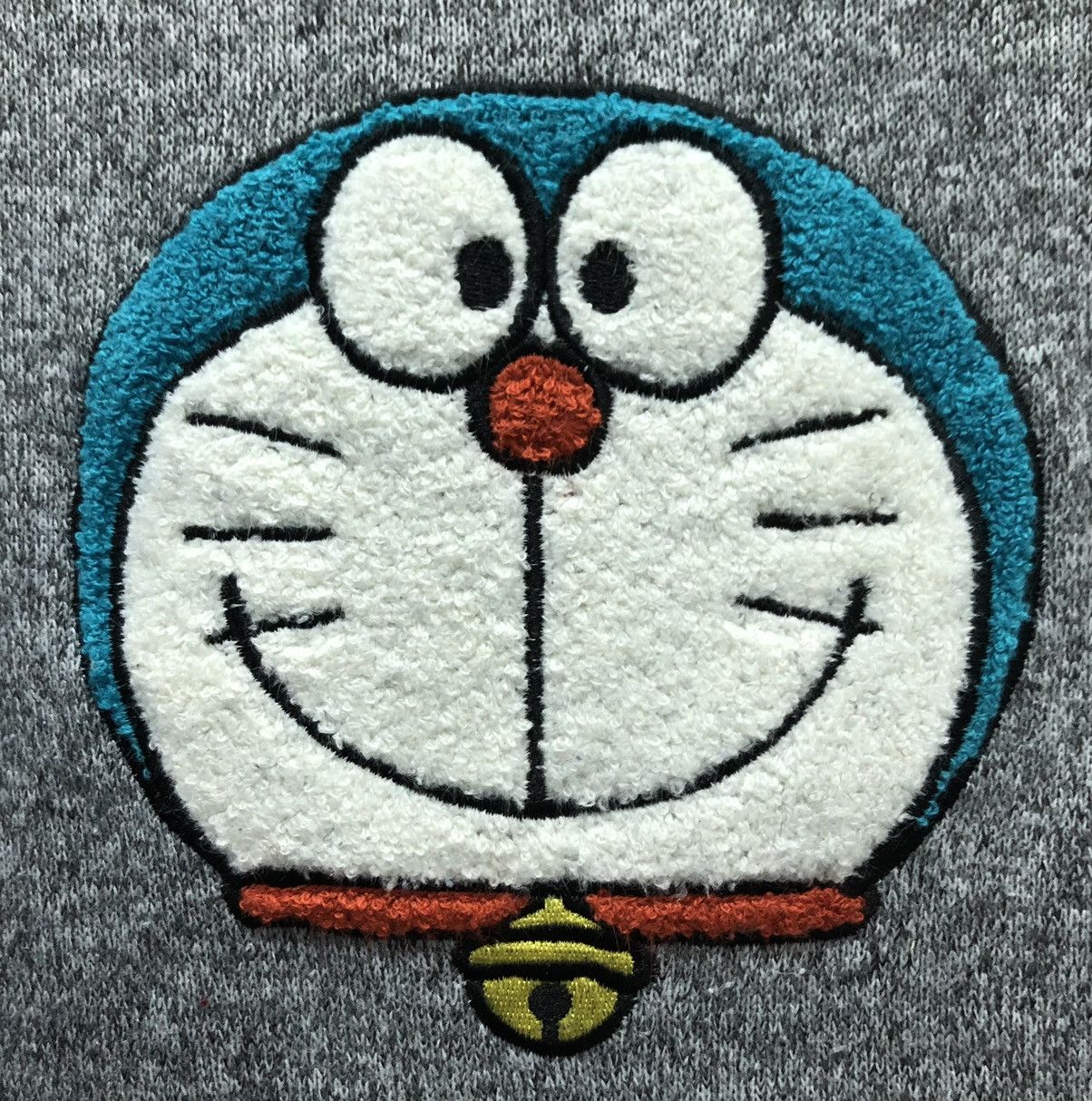 Anime "I'm Doraemon" Fleece Hoodie – Heather Gray Size US M / EU 48-50 / 2 - 4 Thumbnail