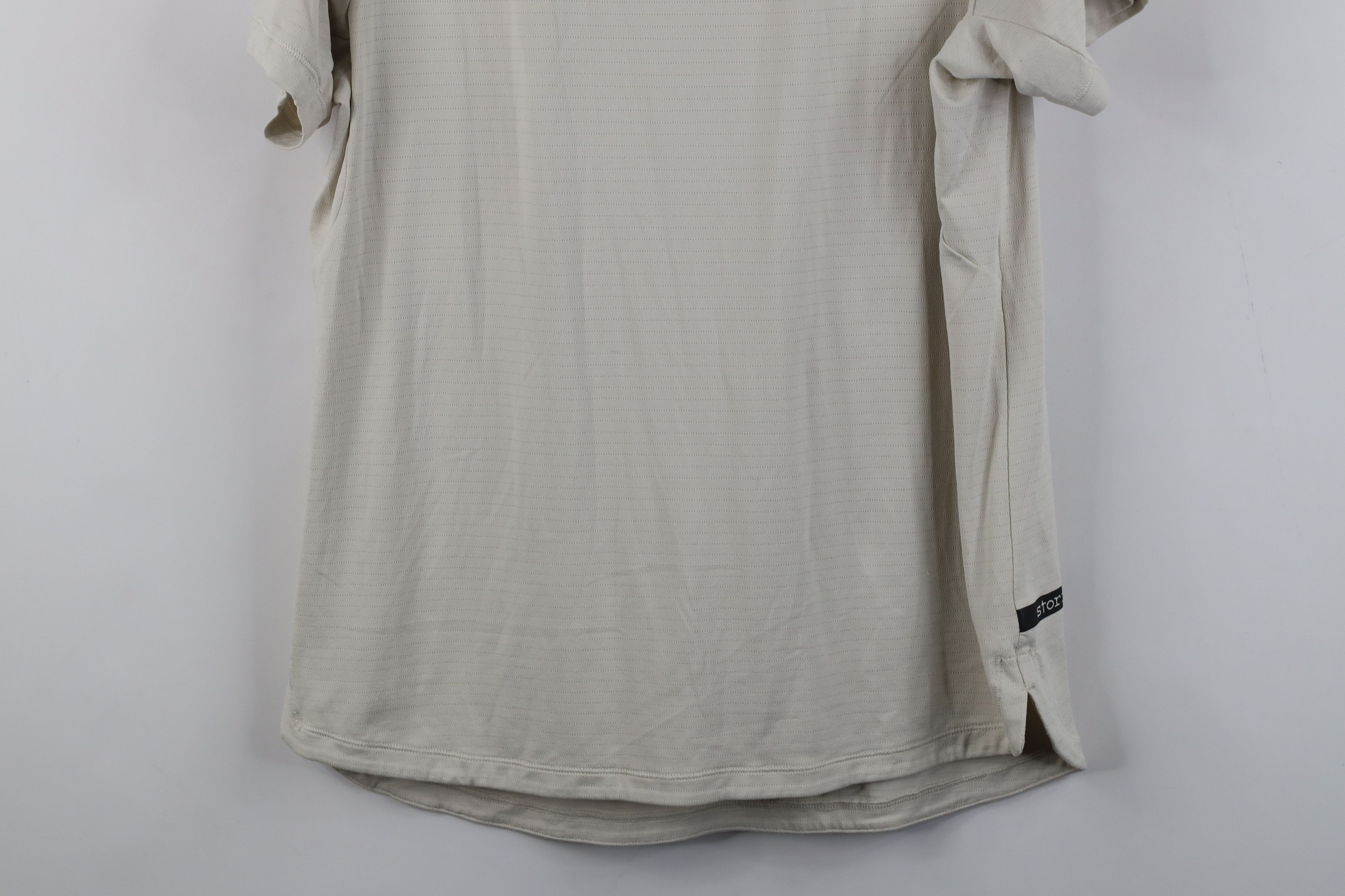 Vintage Stori Stretch Running Jogging Yoga Training T-Shirt Beige Size US S / EU 44-46 / 1 - 3 Thumbnail