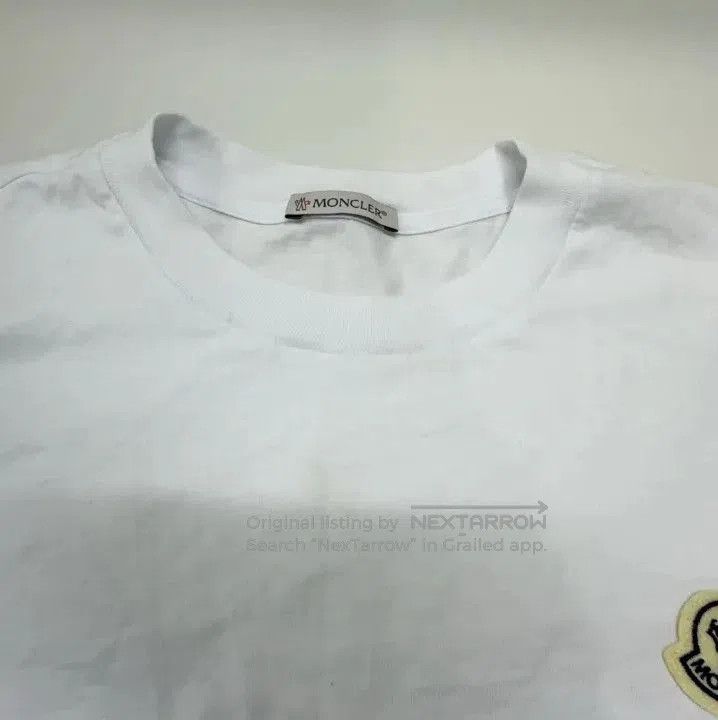 Moncler Moncler Men's Logo Round Neck Short Sleeve T. Size US S / EU 44-46 / 1 - 5 Thumbnail